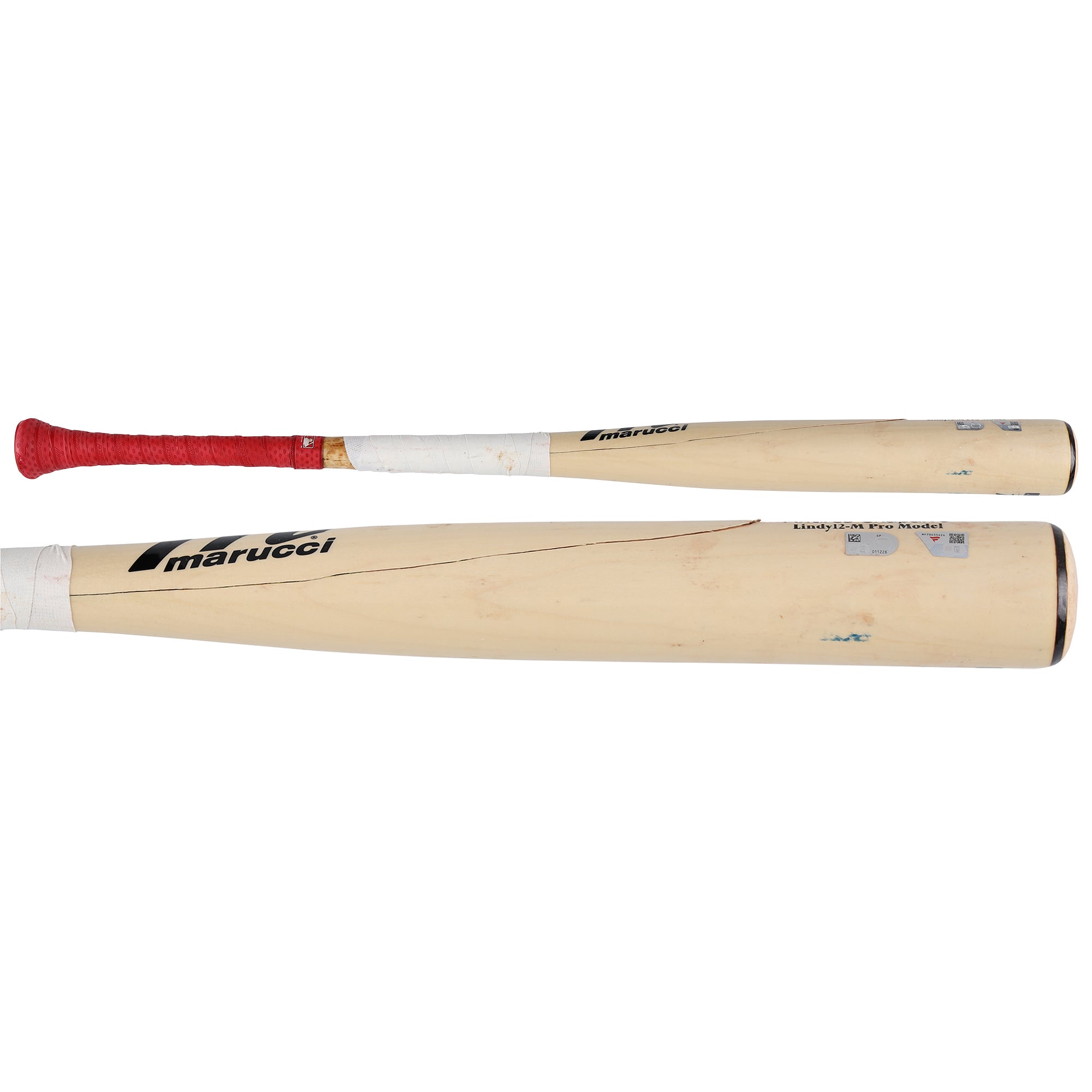 Andrés Chaparro Washington Nationals Game-Used Tan Marucci Broken Bat vs. Boston Red Sox on June 30, 2026