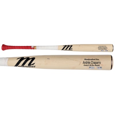 Andrés Chaparro Washington Nationals Fanatics Authentic Game-Used Tan Marucci Broken Bat vs. Boston Red Sox on June 30, 2026  