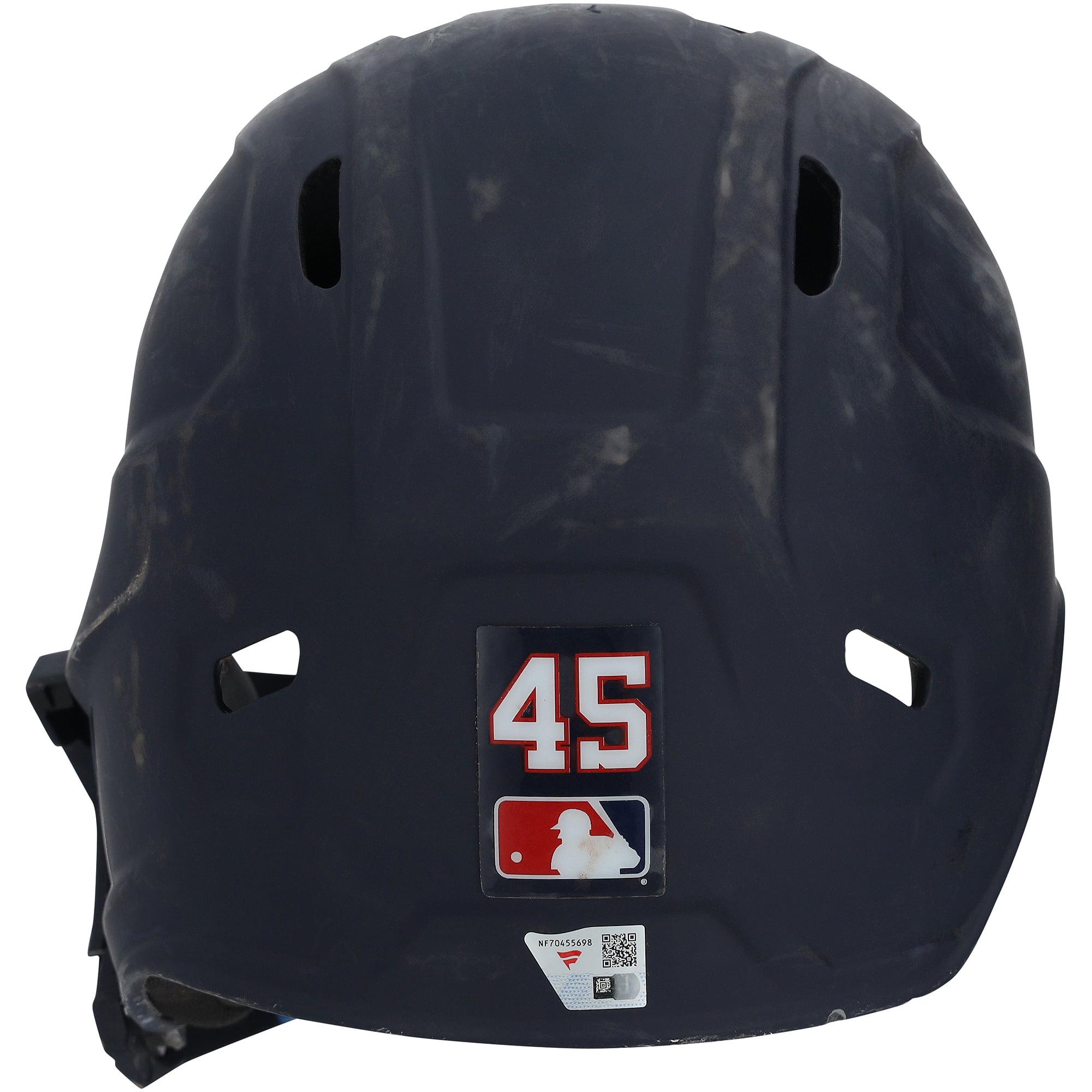 Curtis Mead Washington Nationals Game-Used #45 Navy Batting Helmet vs. Philadelphia Phillies on March 31 and June 25, 2026