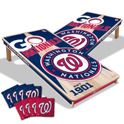 Washington Nationals Fanpoint 2' x 4' Cornhole Game with Bags