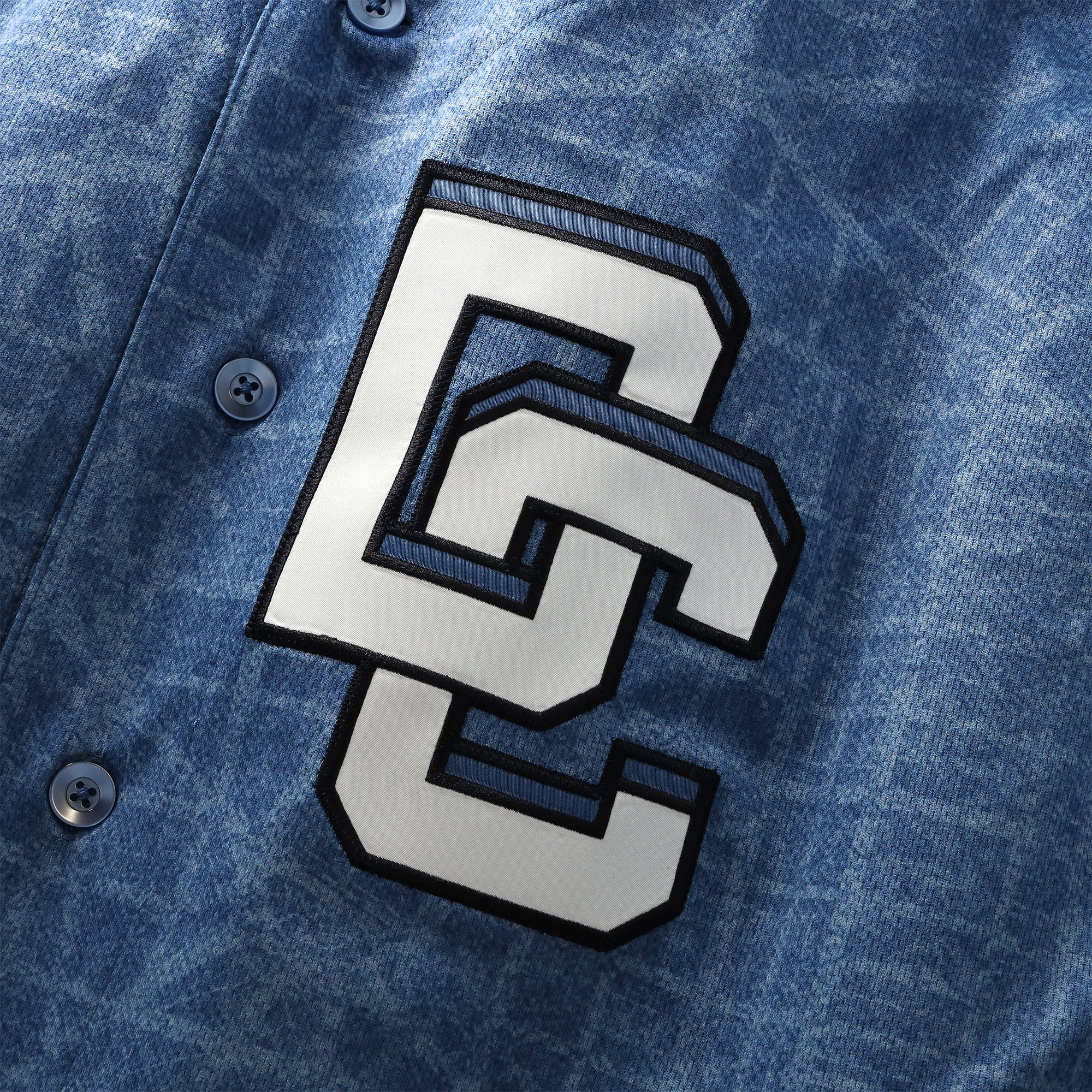 Maillot City Connect bleu n° 22 de Foster Griffin, joueur des Washington Nationals, saison 2026 de la MLB