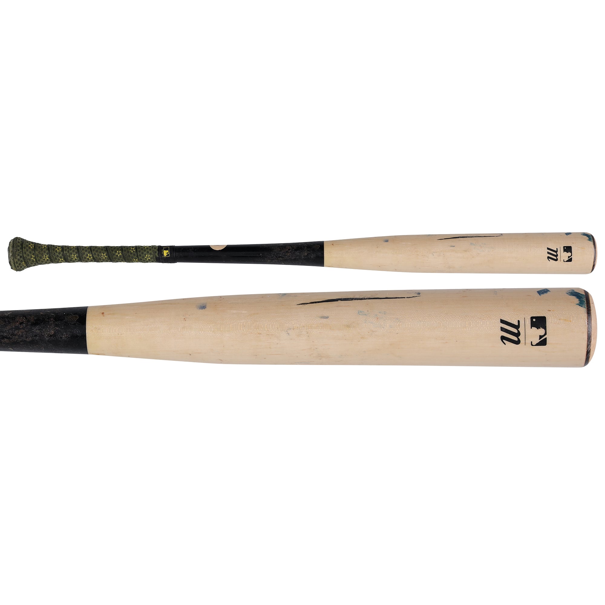 Jorbit Vivas Washington Nationals Game-Used Tan Marucci Broken Bat vs. Seattle Mariners on June 12, 2026