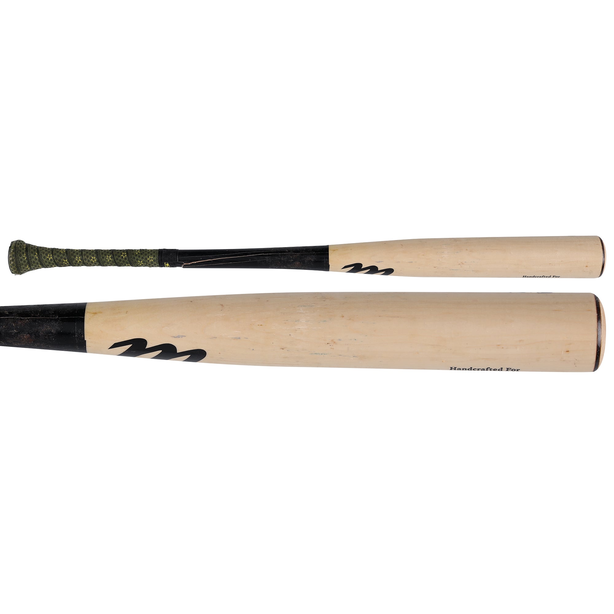Jorbit Vivas Washington Nationals Game-Used Tan Marucci Broken Bat vs. Seattle Mariners on June 12, 2026