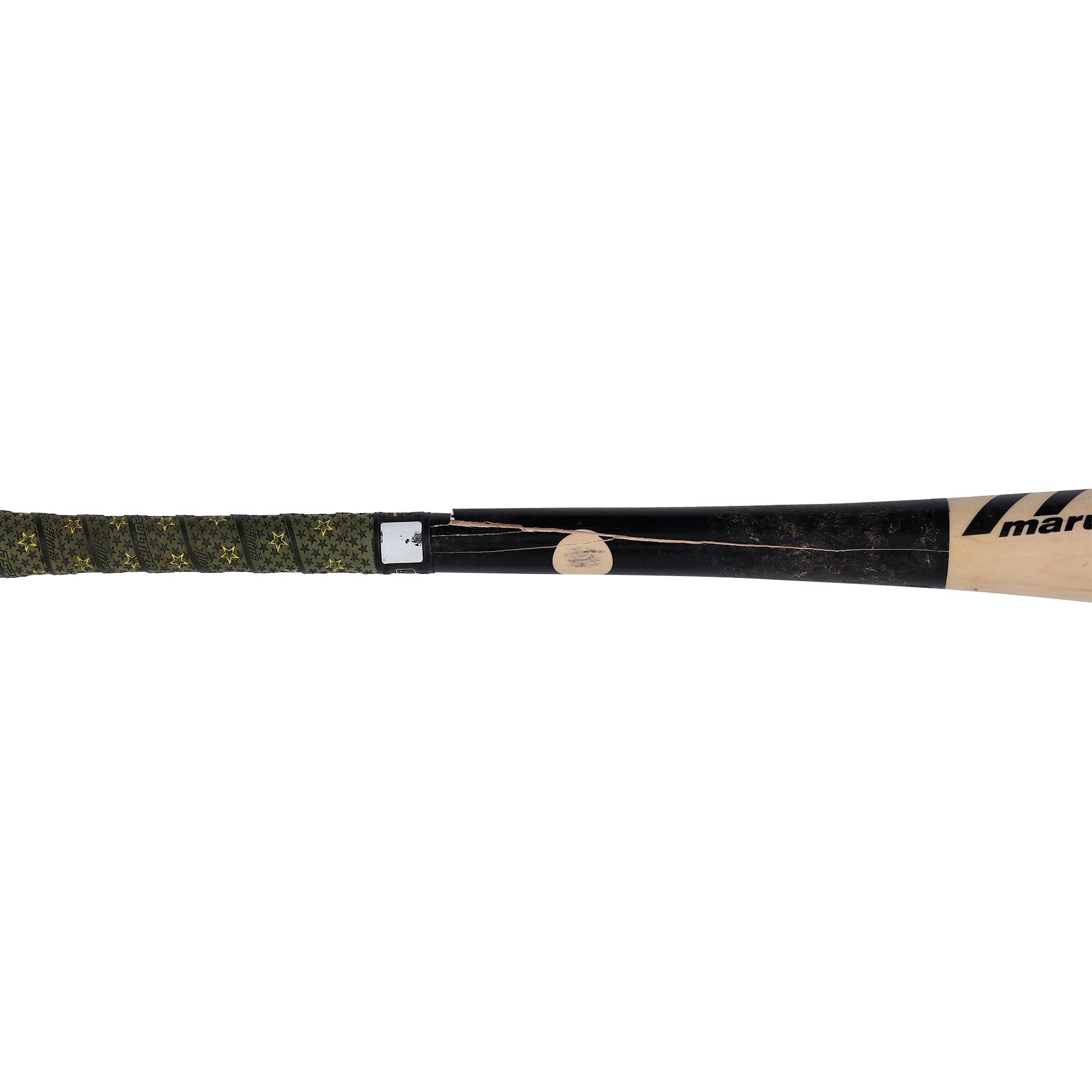 Jorbit Vivas Washington Nationals Game-Used Tan Marucci Broken Bat vs. Seattle Mariners on June 12, 2026