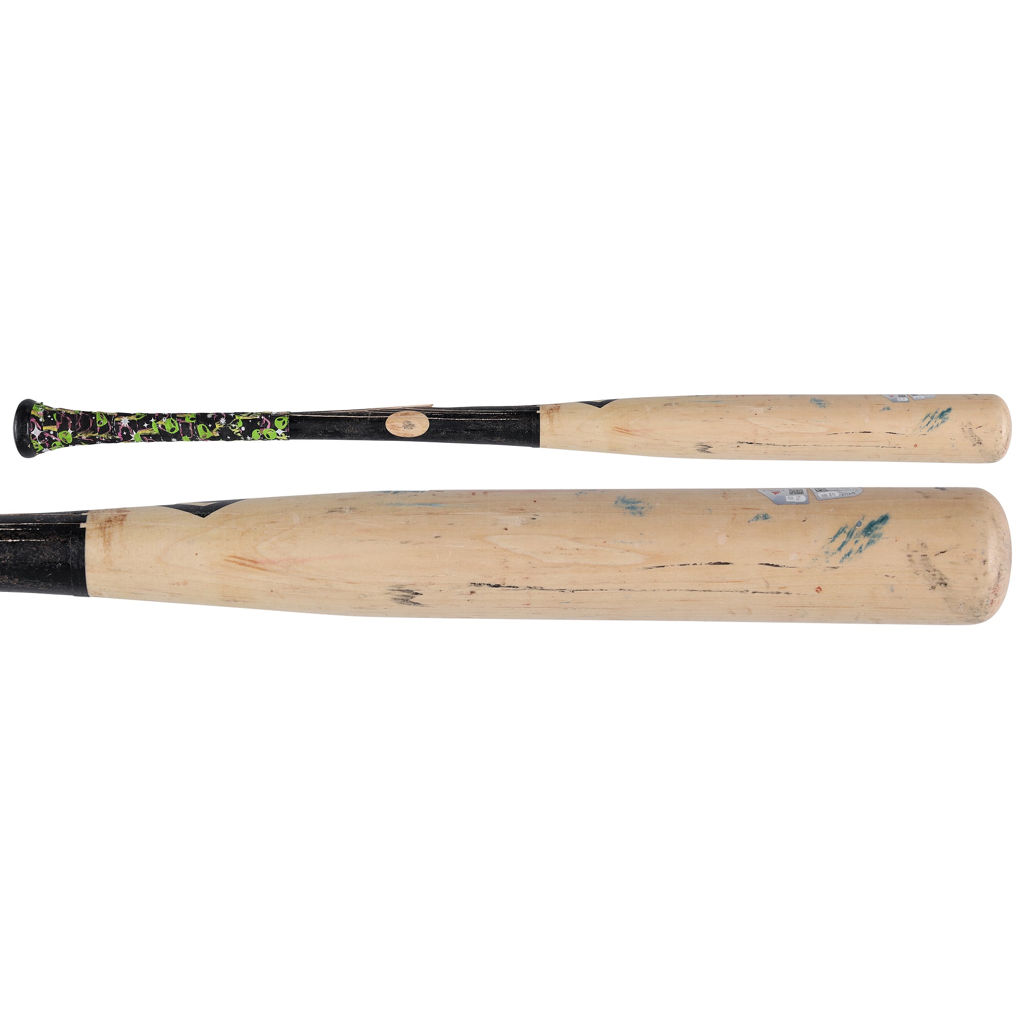 Bâton cassé Louisville Slugger beige utilisé par Jose Tena (Nationals de Washington) lors du match contre les Phillies de Philadelphie le 23 juin 2026 - Simple de 2 points produits