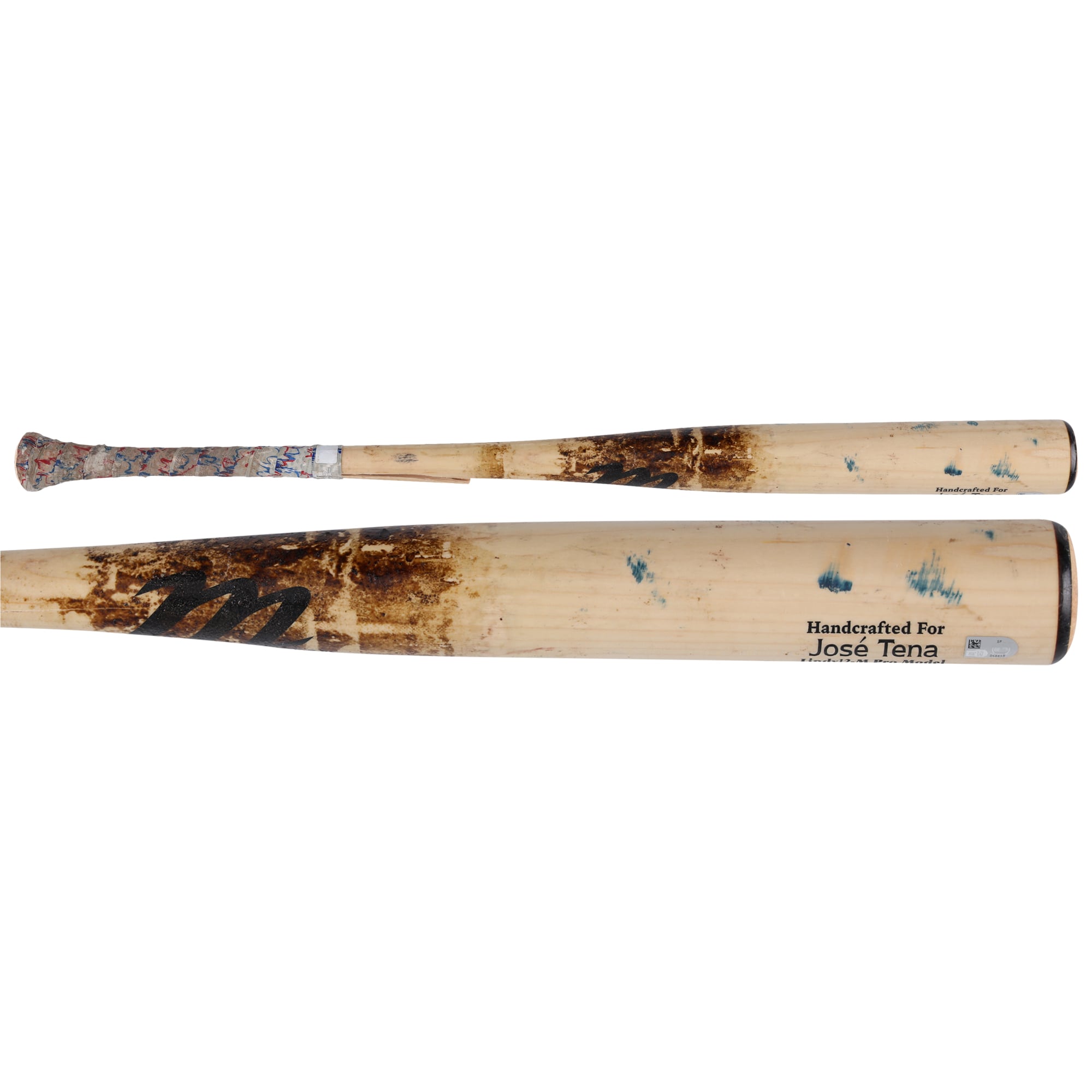 Jose Tena Washington Nationals Game-Used Tan Marucci Broken Bat vs. Arizona Diamondbacks on June 7, 2026