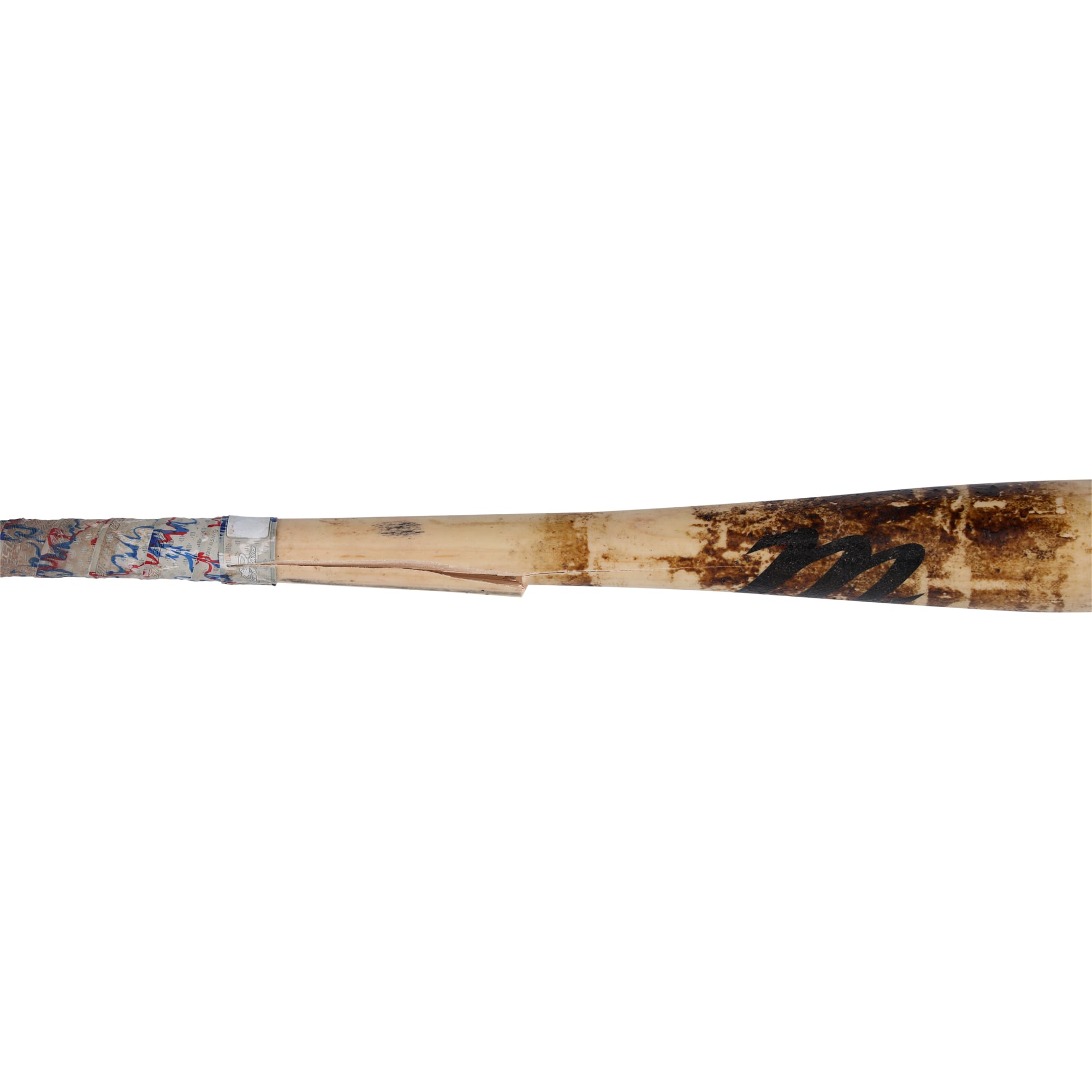 Jose Tena Washington Nationals Game-Used Tan Marucci Broken Bat vs. Arizona Diamondbacks on June 7, 2026