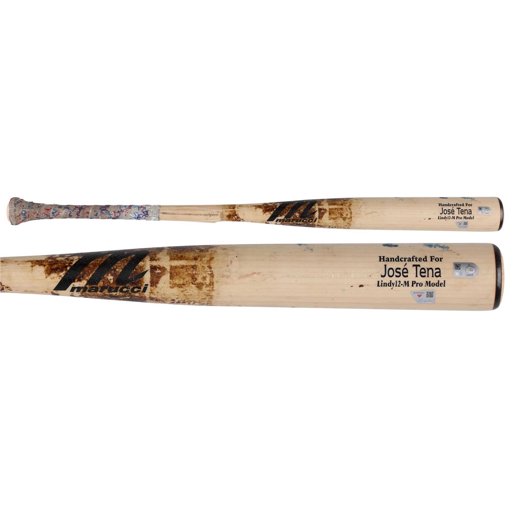 Jose Tena Washington Nationals Game-Used Tan Marucci Broken Bat vs. Arizona Diamondbacks on June 7, 2026