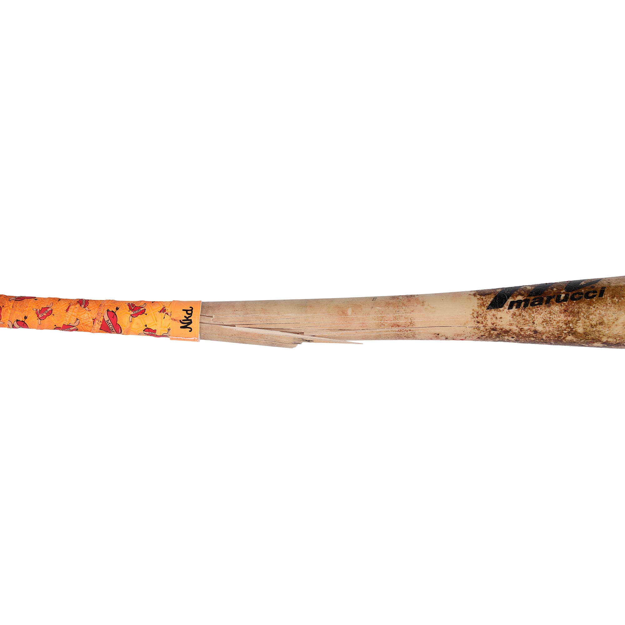 Jose Tena Washington Nationals Game-Used Tan Marucci Broken Bat vs. Miami Marlins on June 1, 2026
