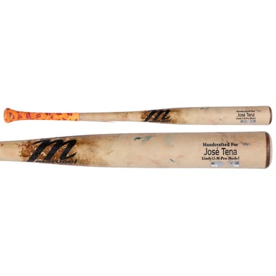 Jose Tena Washington Nationals Fanatics Authentic Game-Used Tan Marucci Broken Bat vs. Miami Marlins on June 1, 2026