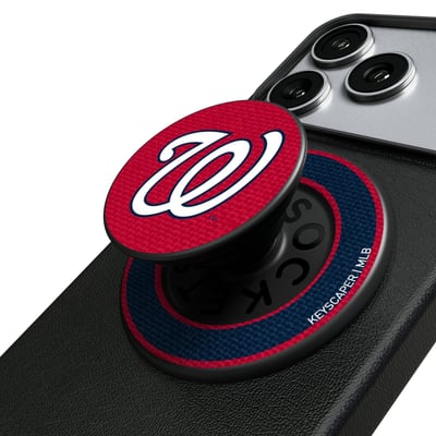 Washington Nationals Keyscaper PopSockets Magnetic Phone Grip & Stand