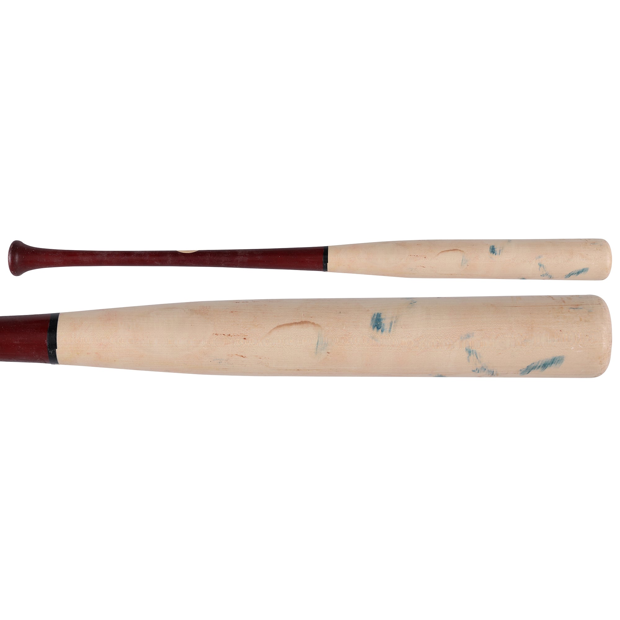 Batte Louisville Slugger beige cassée utilisée par Luis García Jr. (Washington Nationals) lors du match contre les Diamondbacks de l'Arizona le 24 juillet 2026.