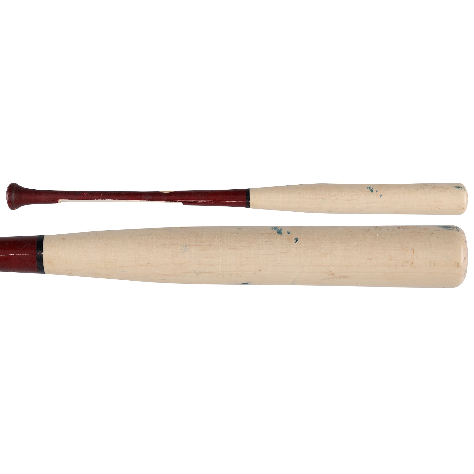 Luis García Jr. Washington Nationals Game-Used Tan Louisville Slugger Broken Bat vs. Miami Marlins on June 1, 2026