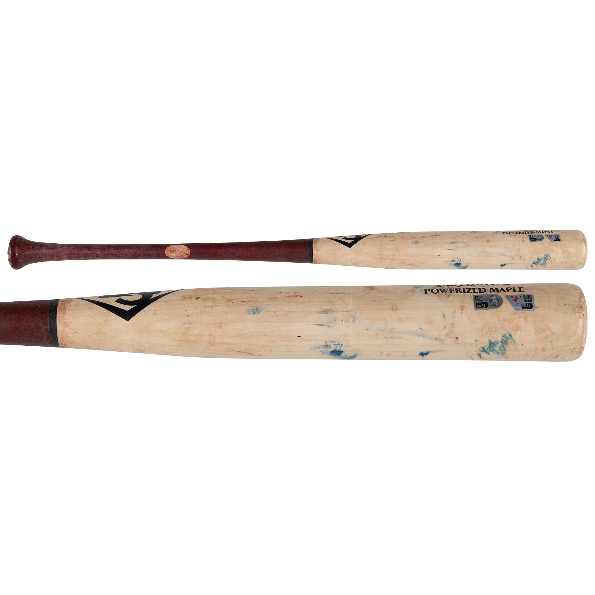 Luis García Jr. Washington Nationals Game-Used Tan Louisville Slugger Broken Bat vs. San Diego Padres on May 31, 2026