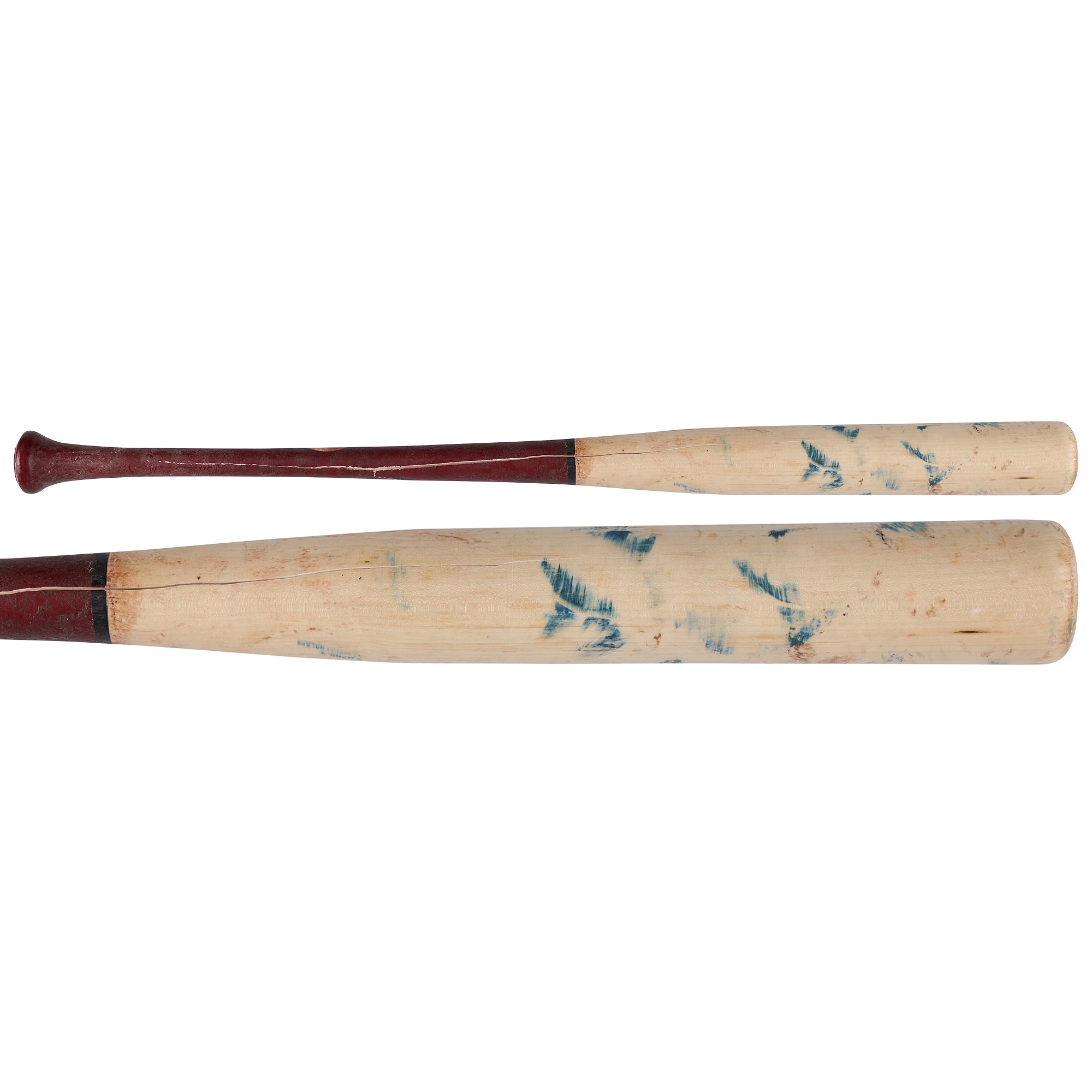 Luis García Jr. Washington Nationals Game-Used Tan Louisville Slugger Broken Bat vs. San Diego Padres on May 31, 2026
