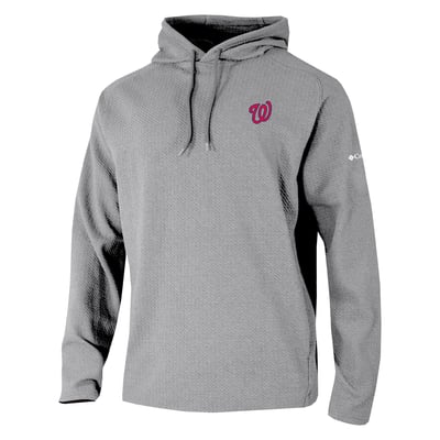 Washington Nationals Columbia  Swingcraft Hoodie - Gray