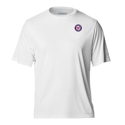 Washington Nationals Columbia  Terminal Tackle Omni-Shade T-Shirt - White