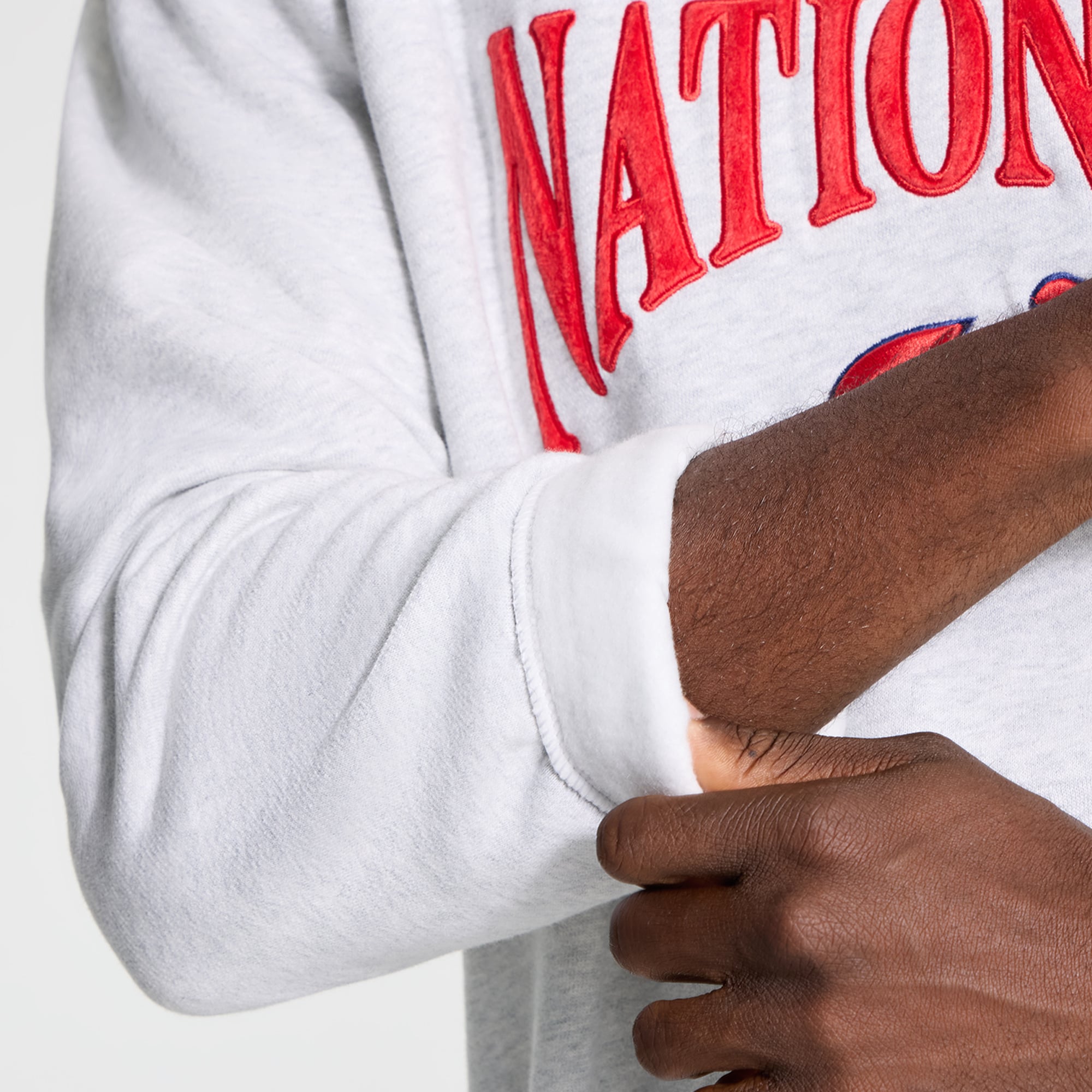 Sweat-shirt Steady State gris chiné ultra clair pour homme de lululemon, modèle Core Heathered