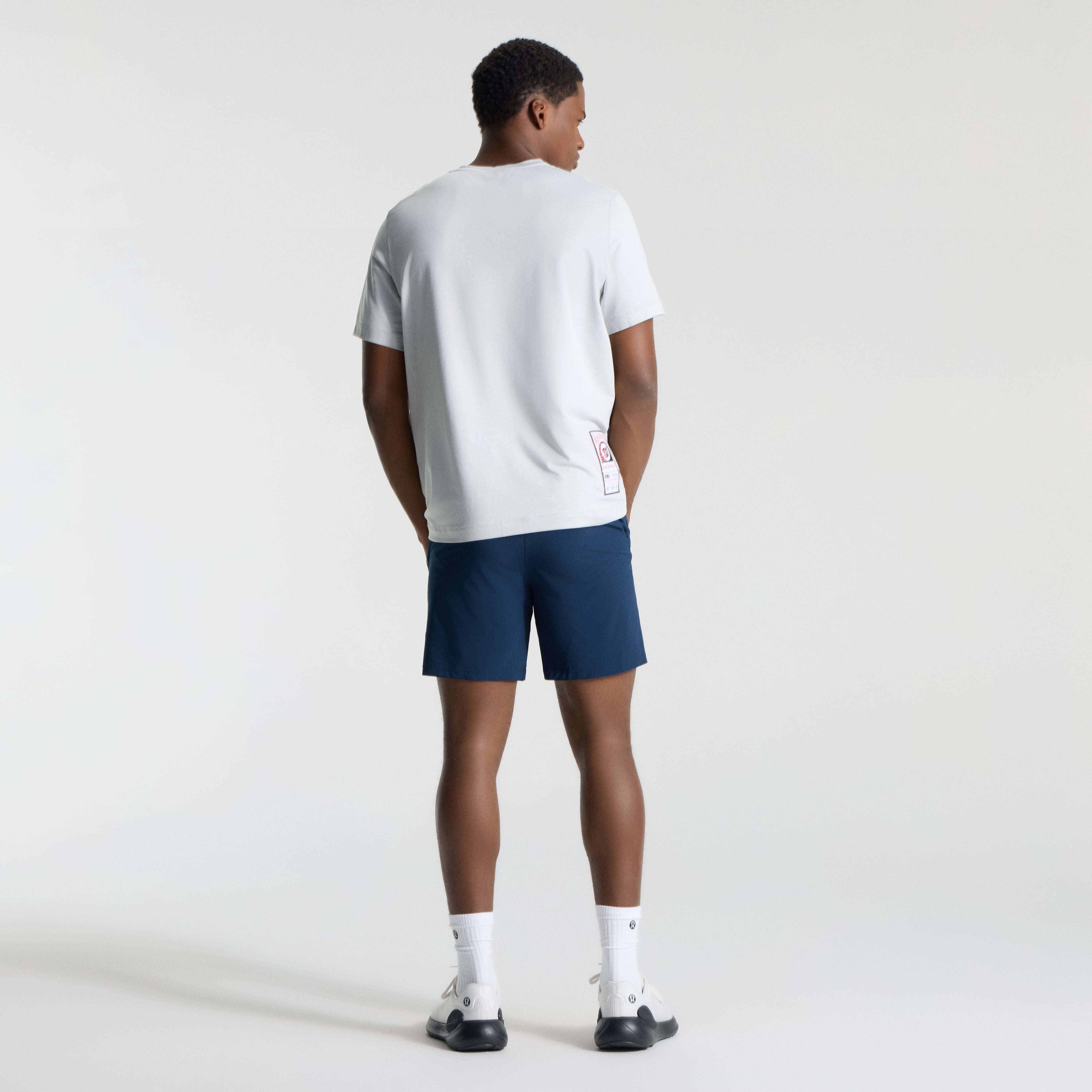 T-shirt en jersey doux pour homme lululemon Heathered Silver Drop Washington Nationals