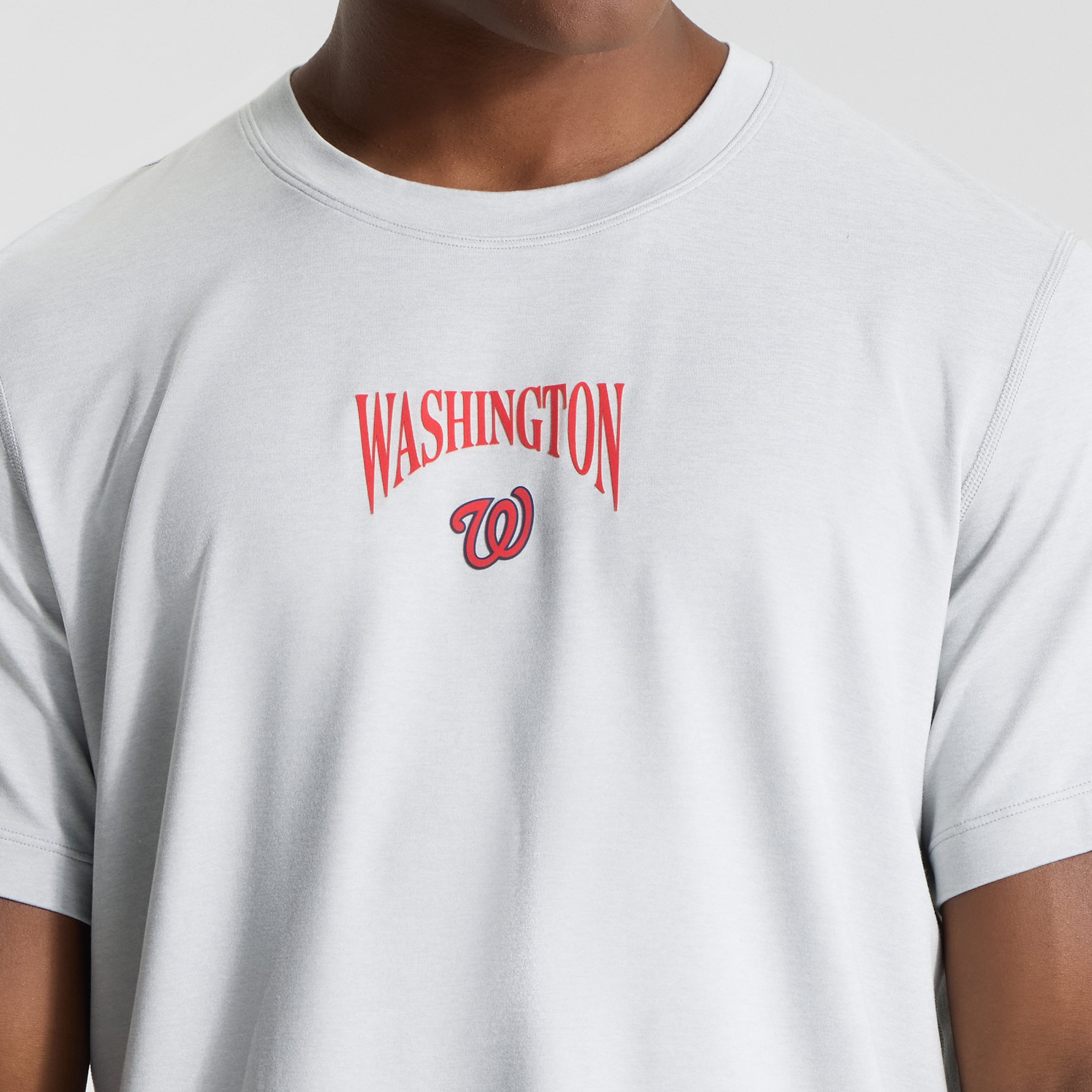 T-shirt en jersey doux pour homme lululemon Heathered Silver Drop Washington Nationals