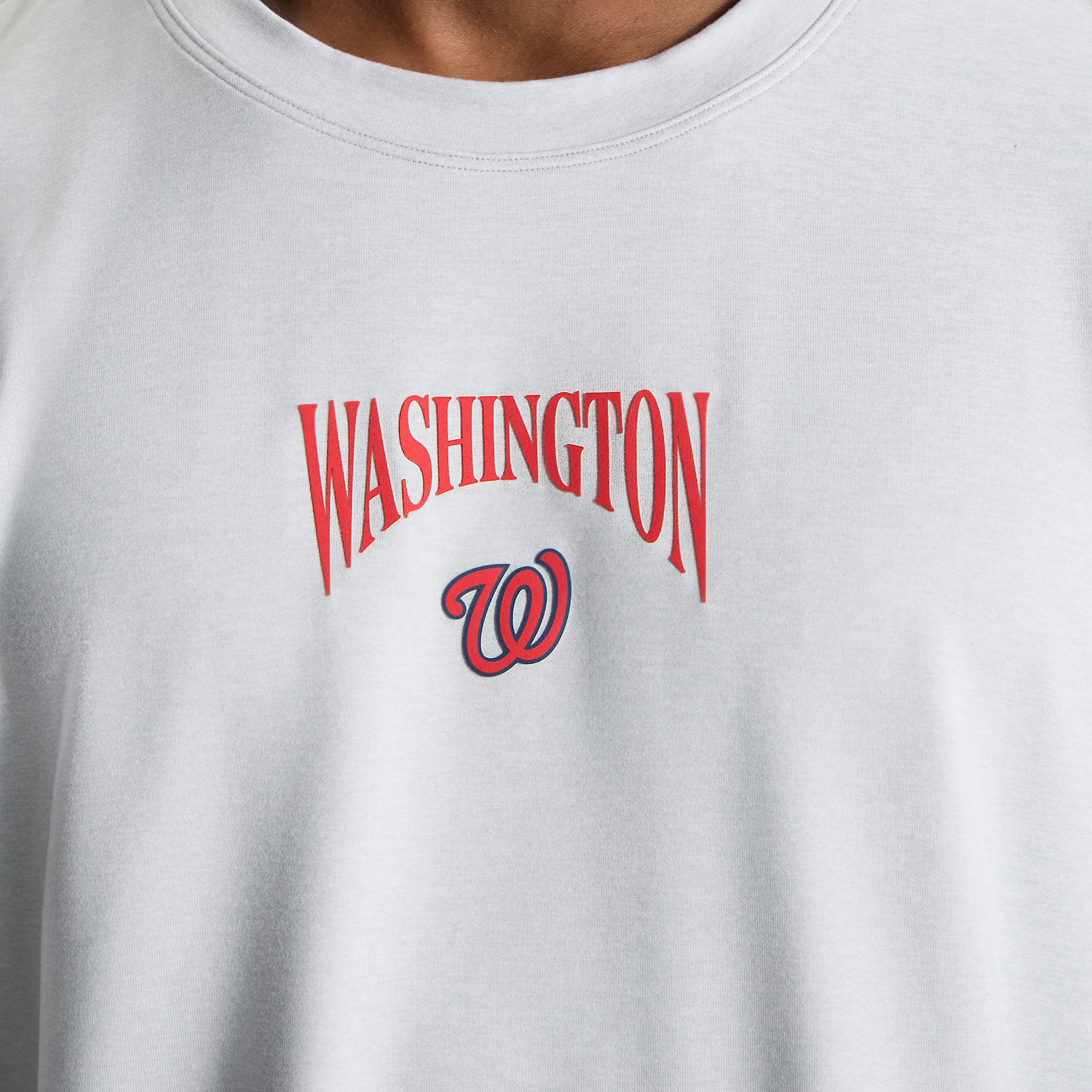 T-shirt en jersey doux pour homme lululemon Heathered Silver Drop Washington Nationals