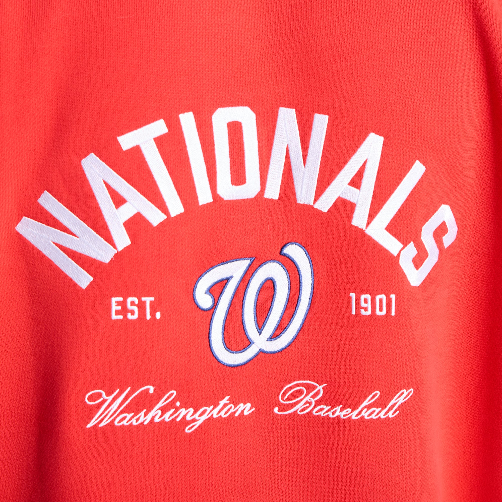Sweat à capuche Steady State True Red Washington Nationals pour homme de lululemon