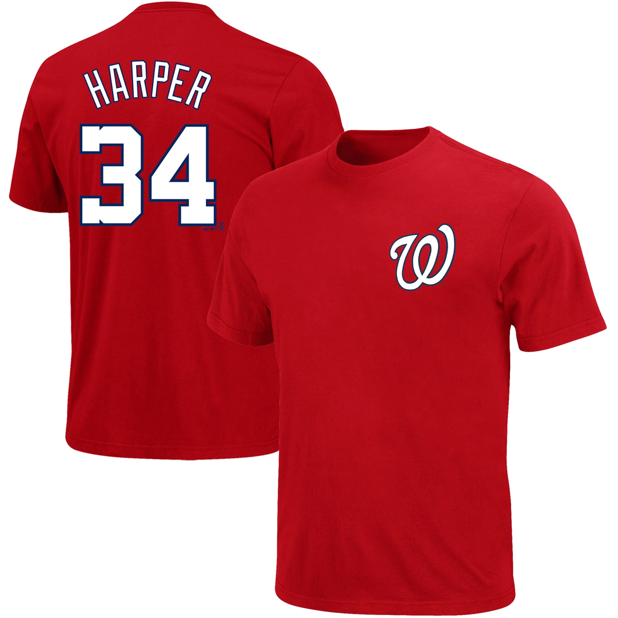 Bryce Harper Washington Nationals Majestic Big & Tall Official