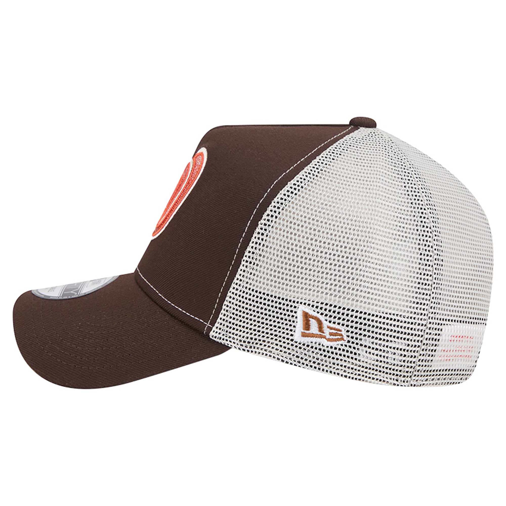 Casquette trucker ajustable New Era 9FORTY marron Washington Nationals Pumpkin Spice pour homme