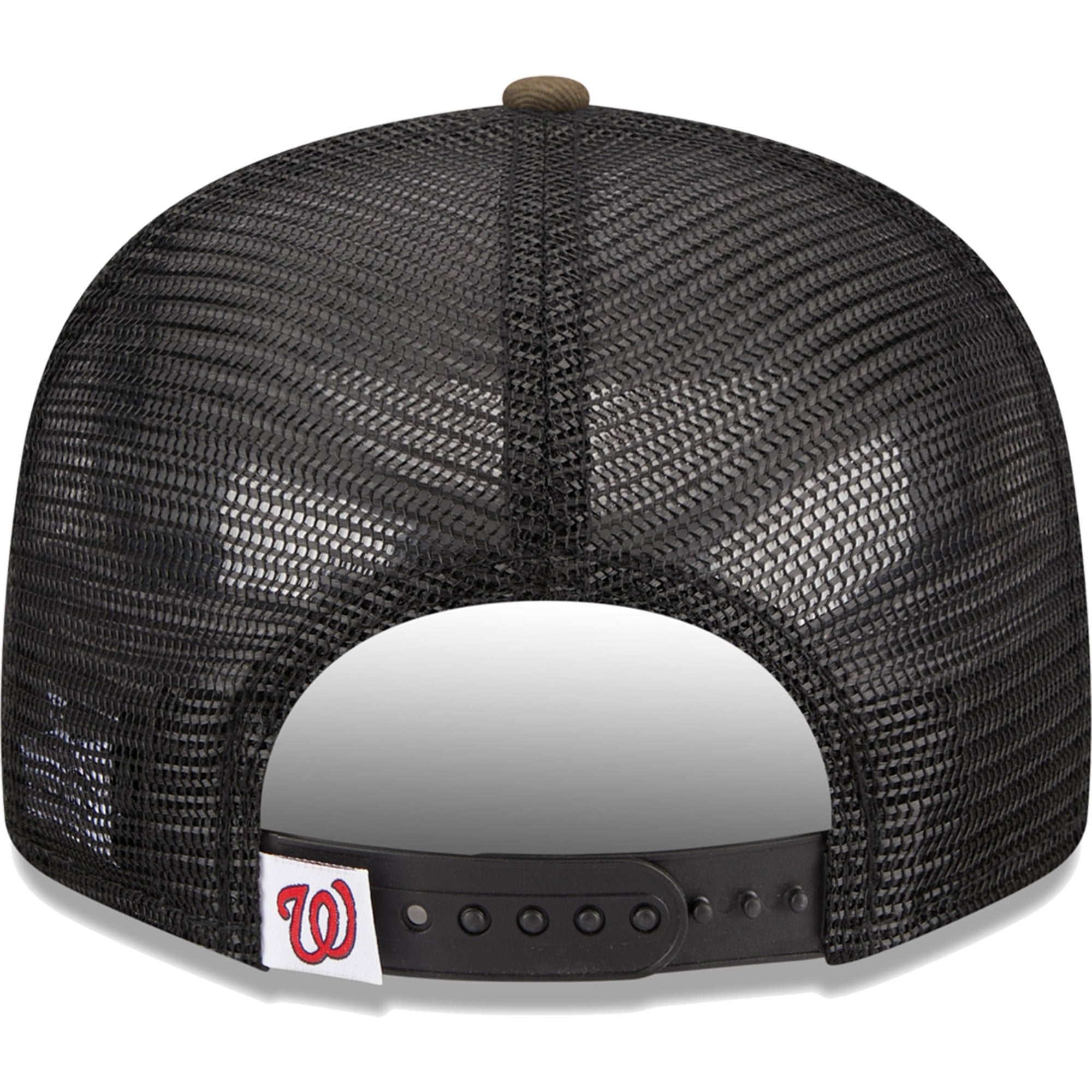 Casquette New Era Camo Washington Nationals Woodland Camo Trucker 9FIFTY Snapback pour homme