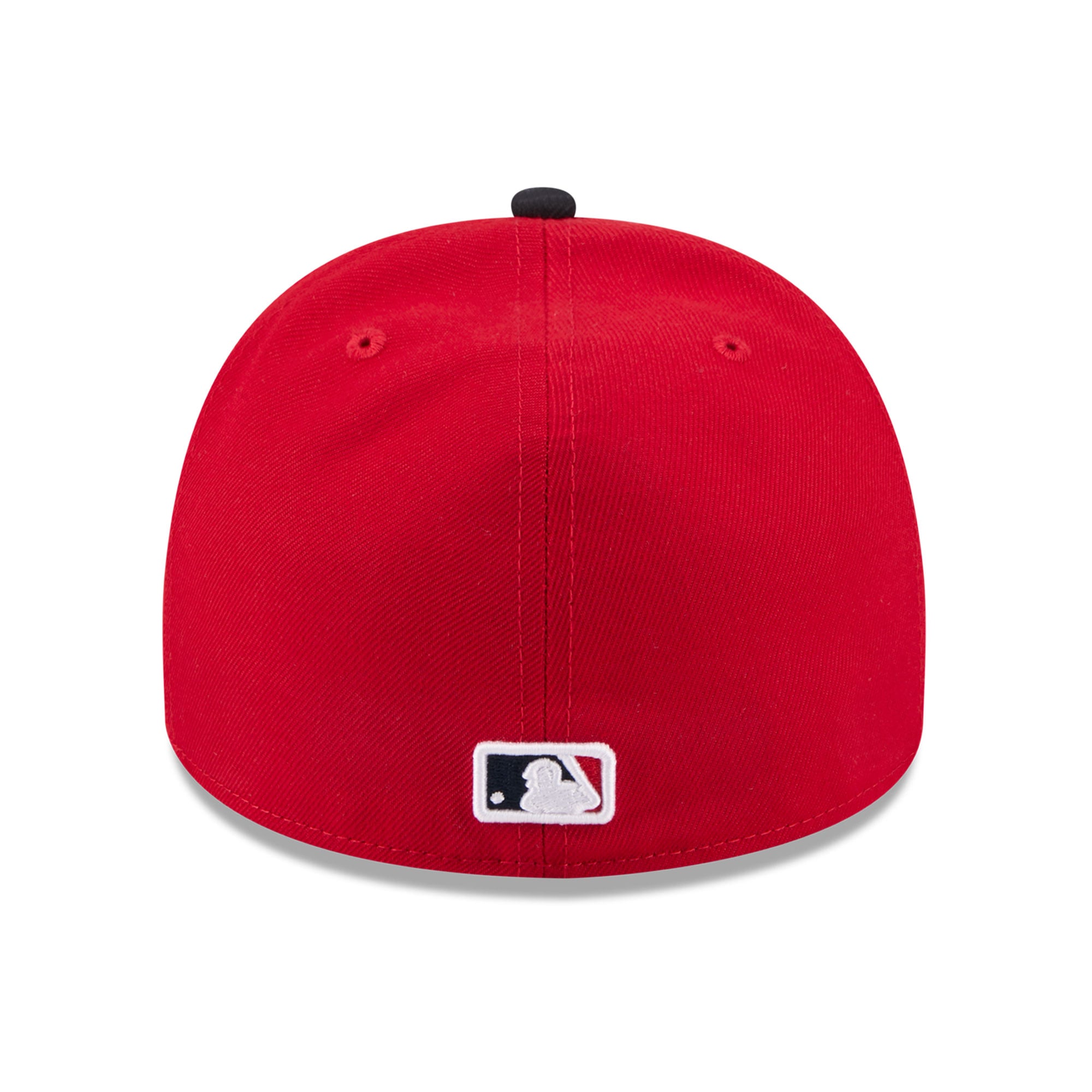 Casquette ajustée New Era 59FIFTY pour homme, rouge et marine, motif dessin animé des Washington Nationals