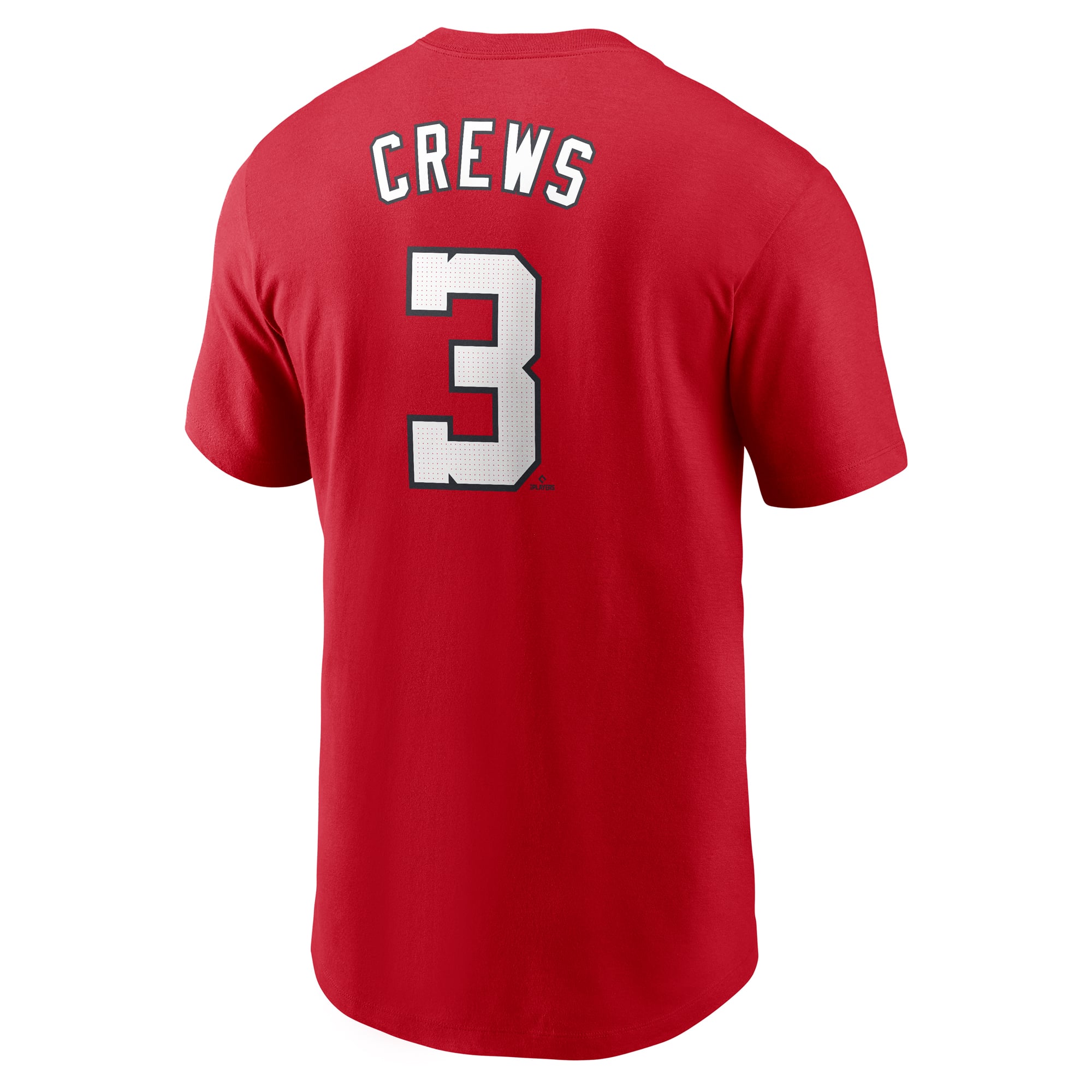 T-shirt Nike Dylan Crews pour homme avec nom et numéro Fuse des Washington Nationals rouge