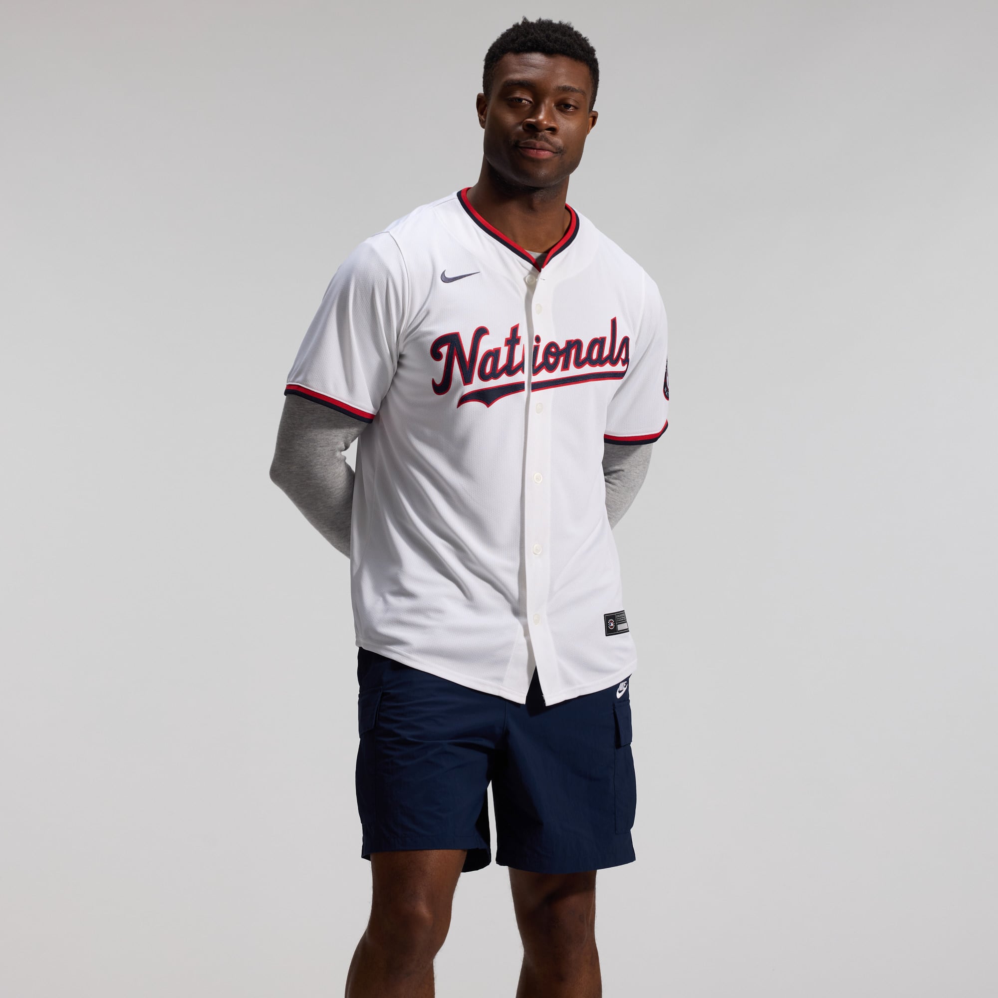 Maillot Nike Washington Nationals Home Limited pour homme, blanc
