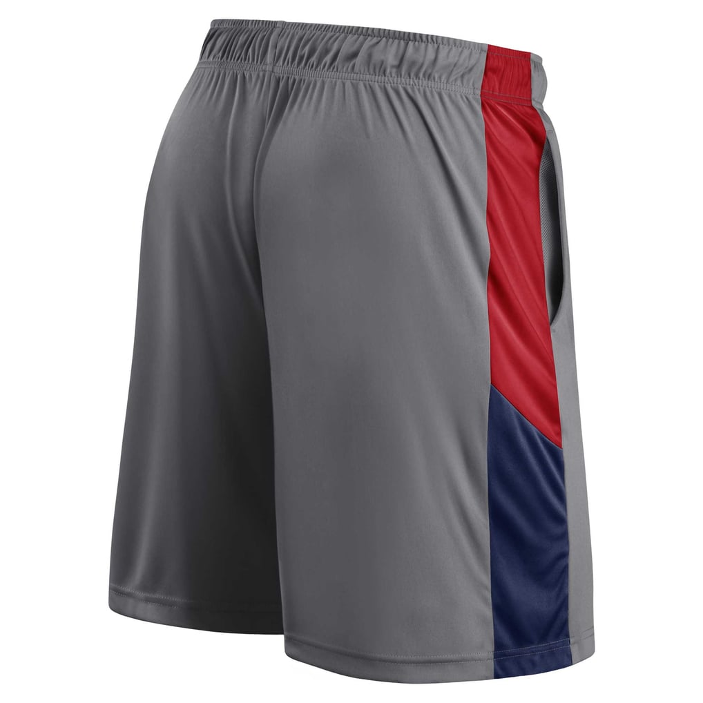 Washington Nationals Profile Team Shorts - Gray/Red