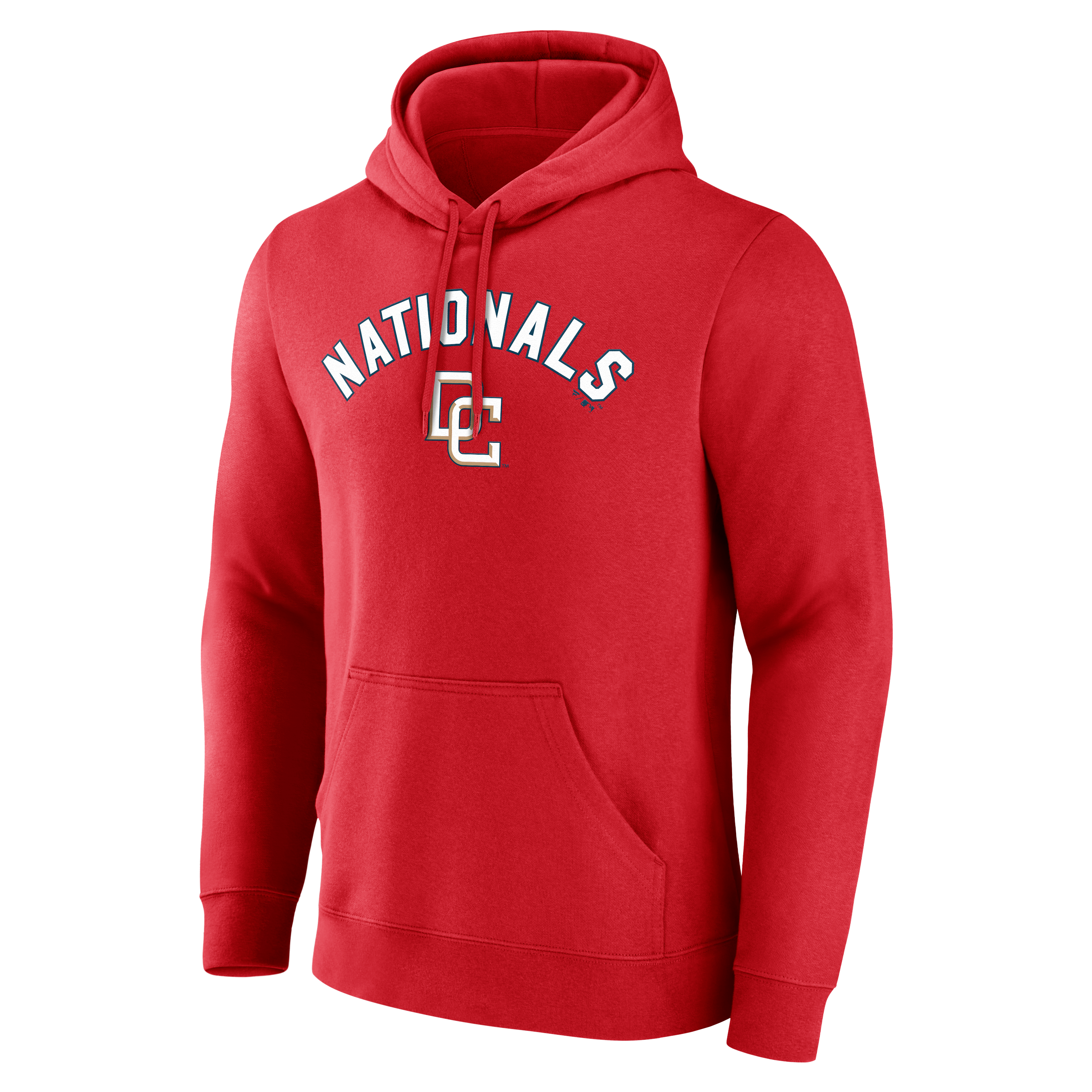 Men's Red Washington Nationals Cooperstown Collection Winning Streak Personalized Name & Number Hoodie