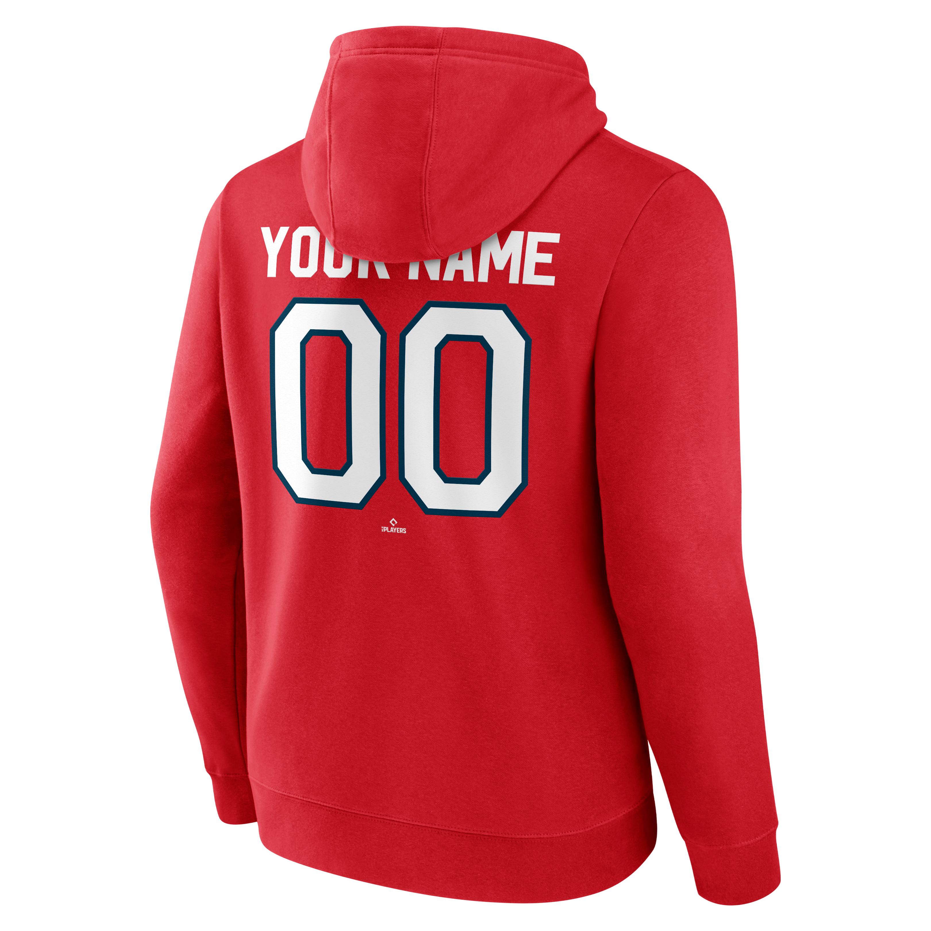 Men's Red Washington Nationals Cooperstown Collection Winning Streak Personalized Name & Number Hoodie
