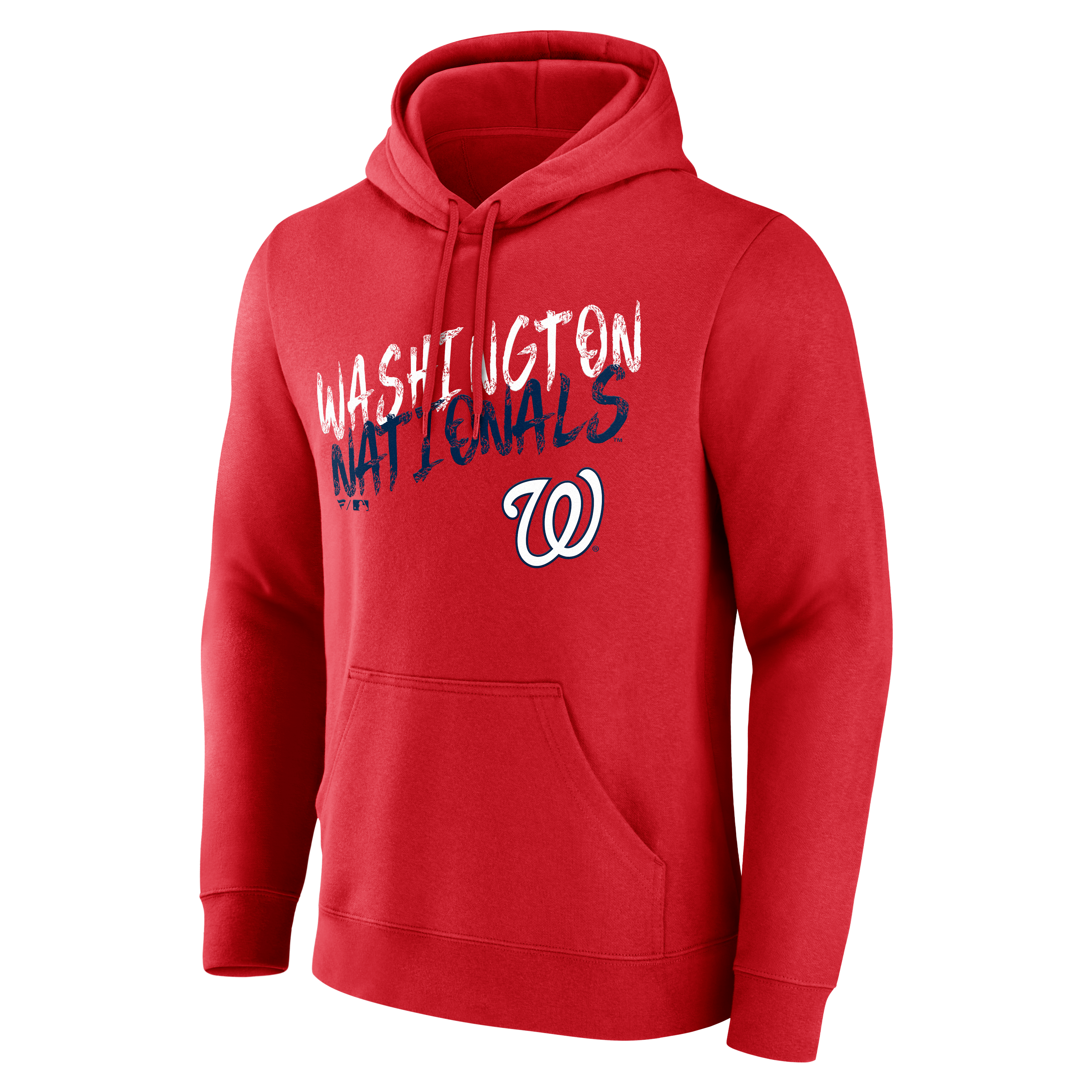 Men's Red Washington Nationals Hustle Personalized Name & Number Hoodie