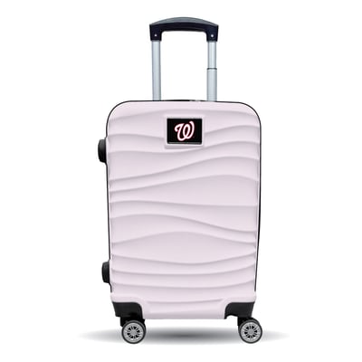Washington Nationals MOJO Pink Color Blitz Carry-On Hardcase Spinner Luggage
