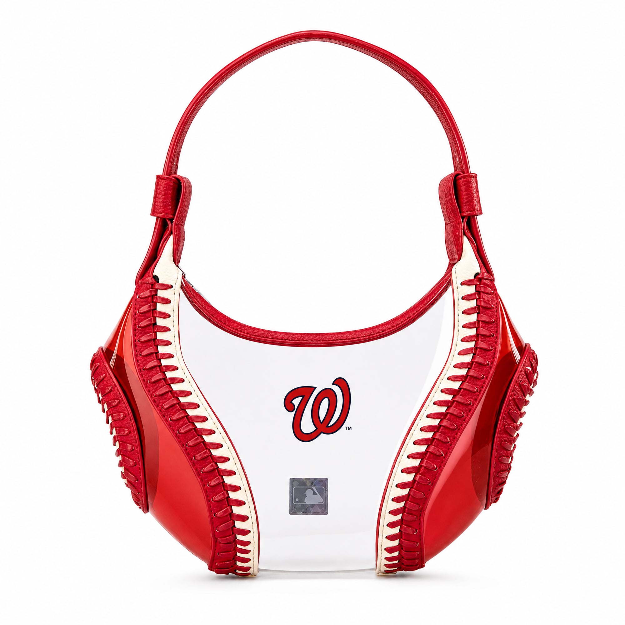 Sac bandoulière souple transparent Montana West Washington Nationals