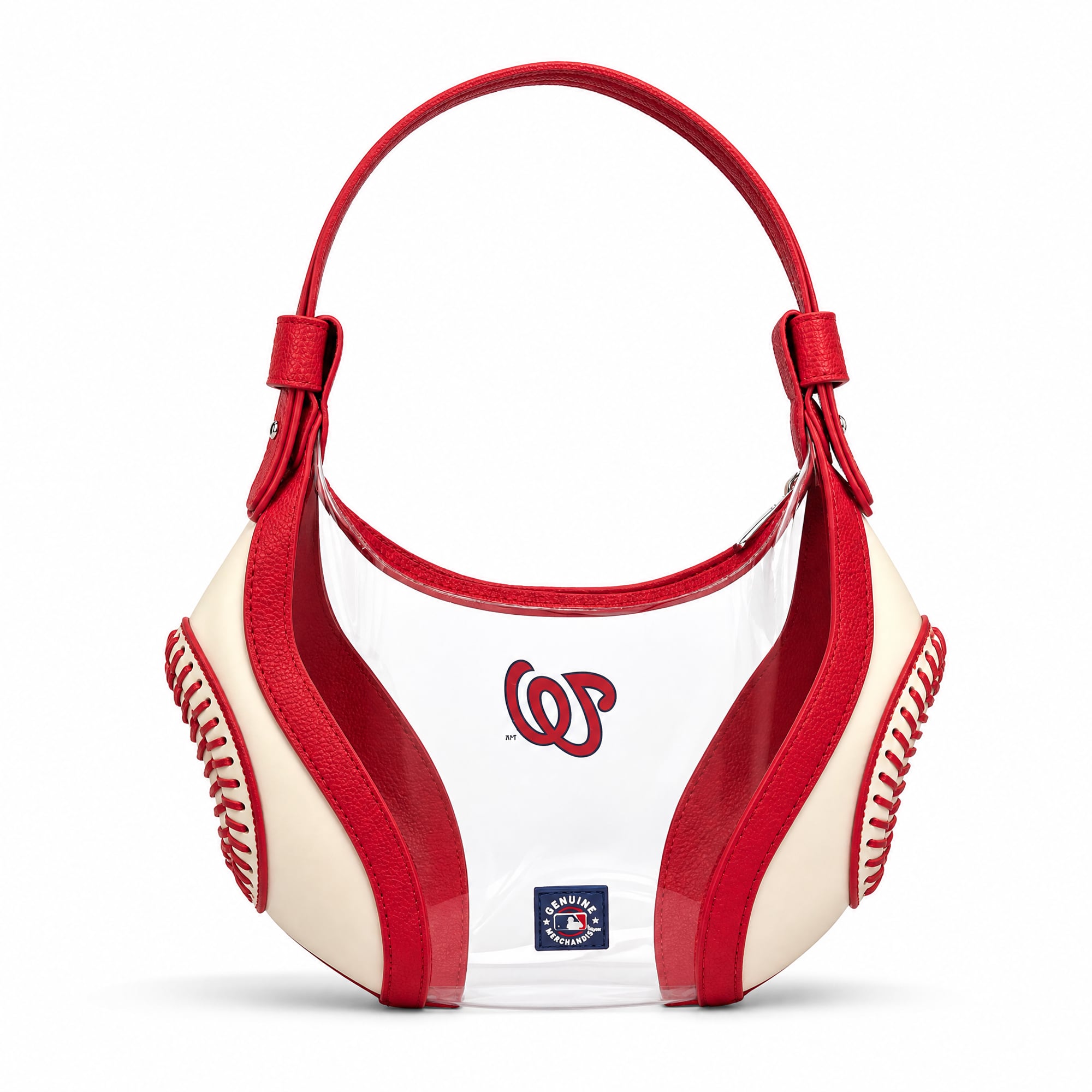 Sac bandoulière souple transparent Montana West Washington Nationals