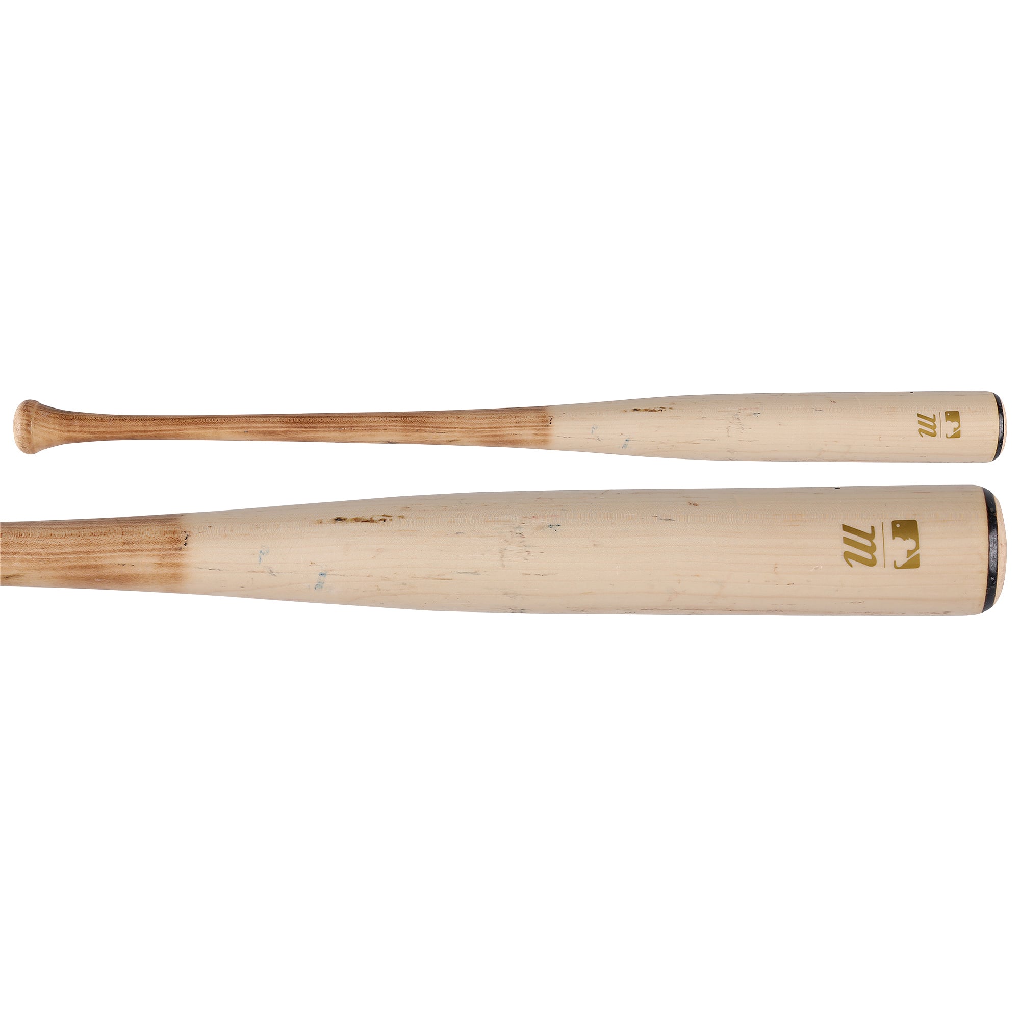 Batte cassée Tan Marucci utilisée par Nasim Nuñez (Washington Nationals) lors du match contre les Miami Marlins le 31 août 2026
