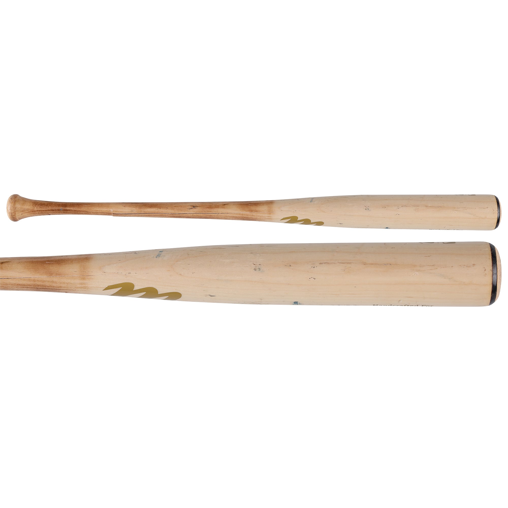 Batte cassée Tan Marucci utilisée par Nasim Nuñez (Washington Nationals) lors du match contre les Miami Marlins le 31 août 2026