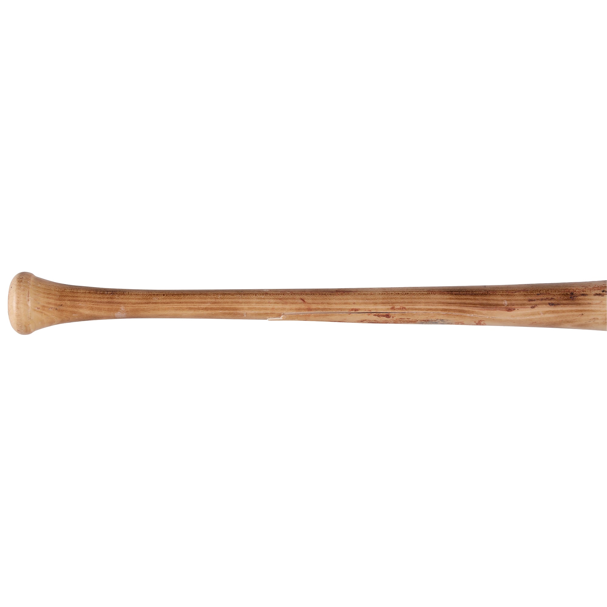 Bâton cassé Tan Marucci utilisé par Nasim Nuñez, des Washington Nationals, lors du match contre les New York Yankees le 12 juillet 2026