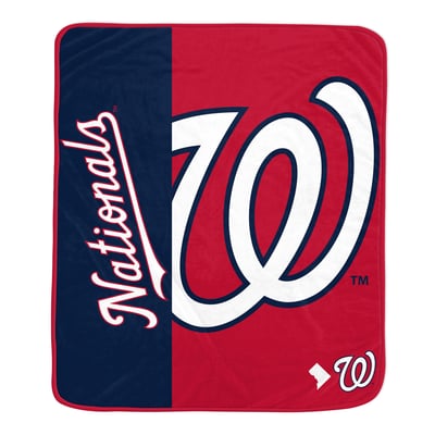 Washington Nationals Pegasus Dugout 50" x 60" Ultra Soft Throw Blanket