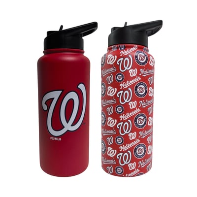 Washington Nationals Pegasus Game Day Duo 41oz. Stainless Steel Water Bottle Set