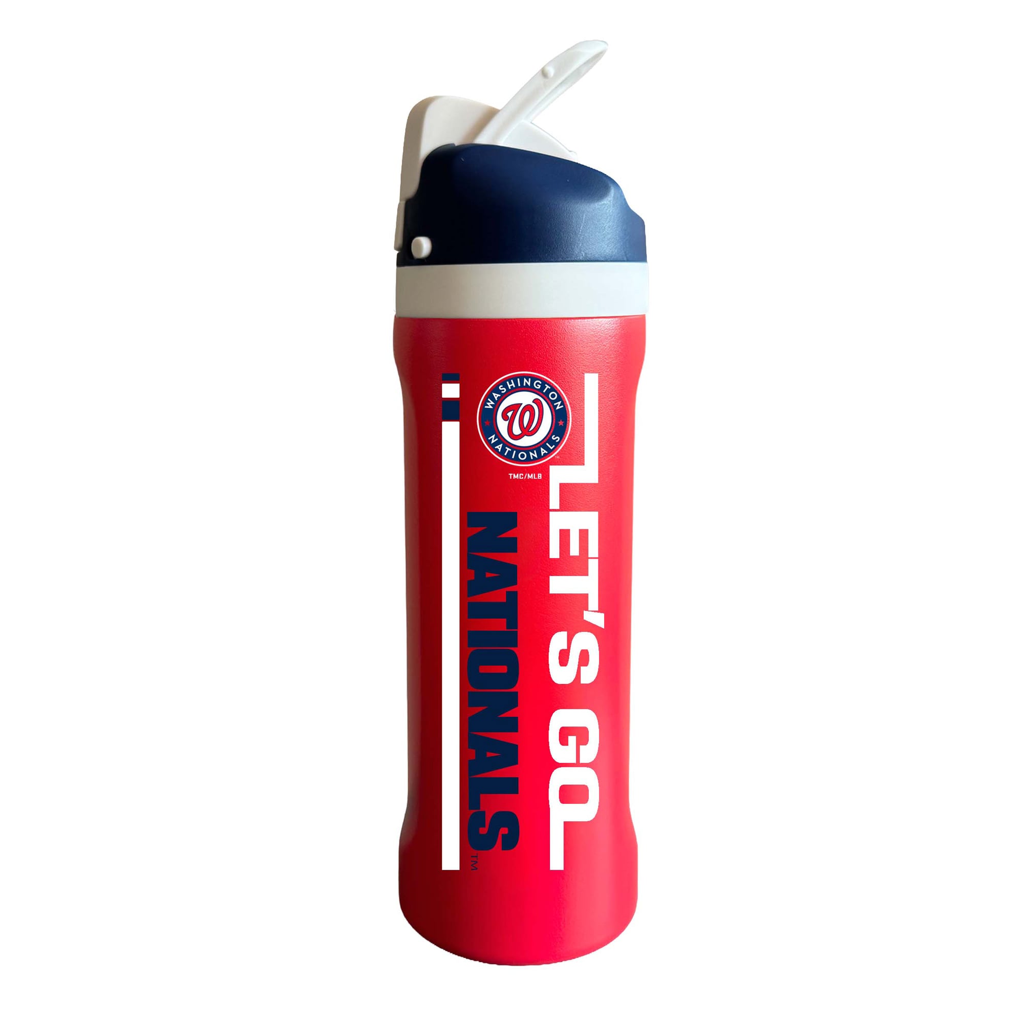 Gobelet isotherme en acier inoxydable de 710 ml (24 oz) aux couleurs de l'équipe Washington Nationals, de The Memory Company
