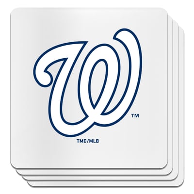 Washington Nationals The Memory Company Square Ceramic Coaster Set