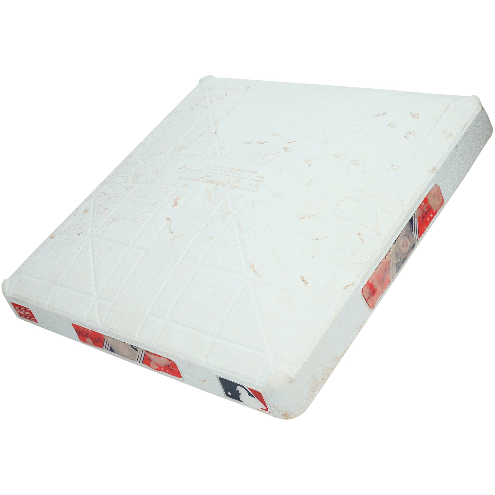Washington Nationals Game-Used Base vs. Chicago Cubs on August 13, 2026 - Third Base - Innings 1-3