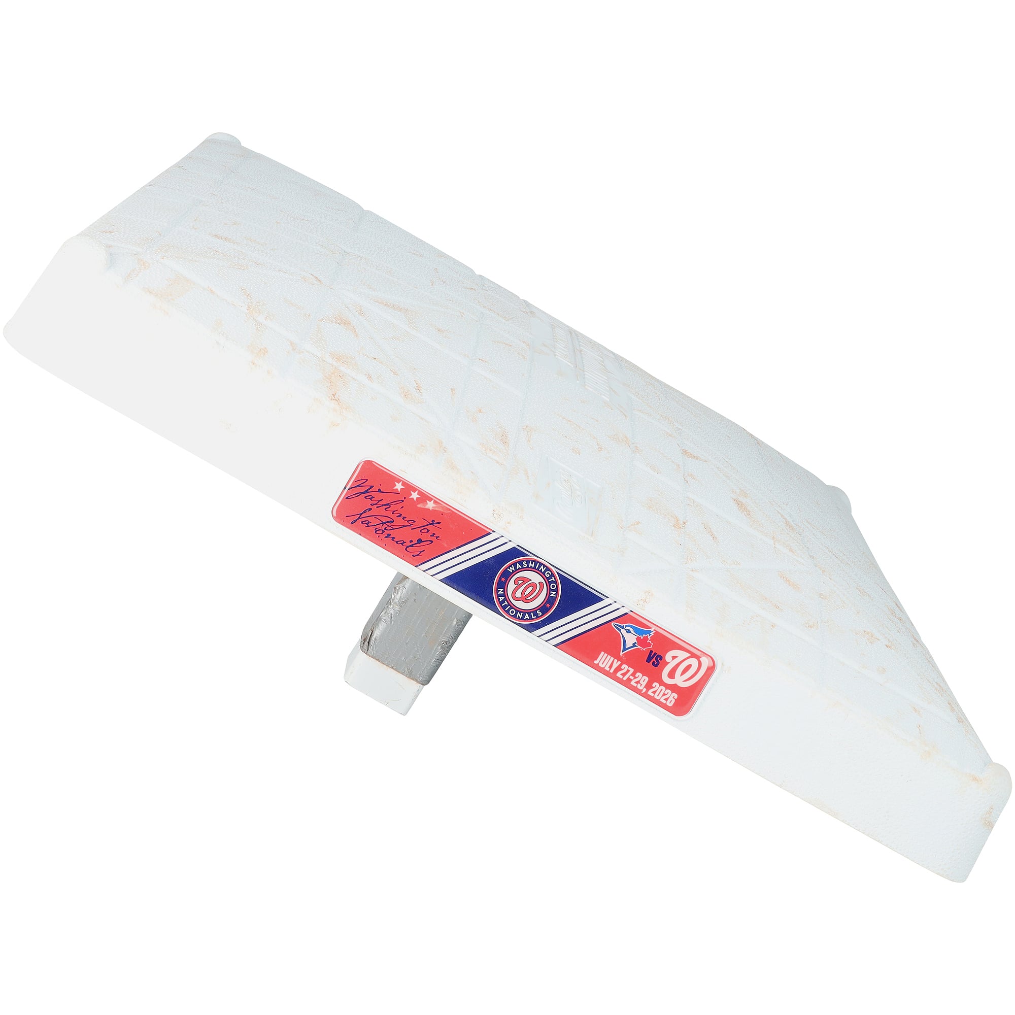 Washington Nationals Game-Used Base vs. Toronto Blue Jays on July 27-29, 2026 - Third Base - Innings 1-3