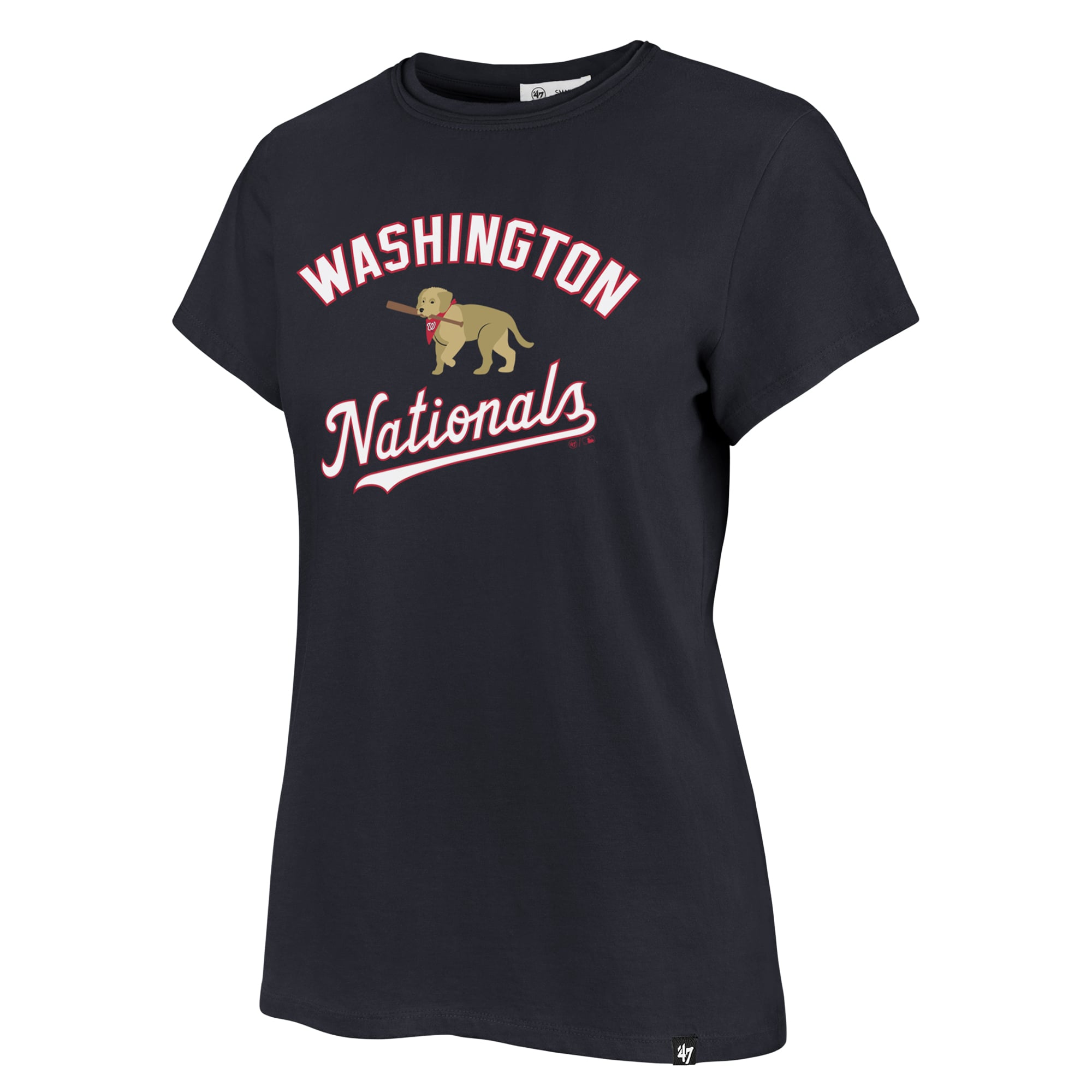 T-shirt Frankie régional '47 Navy Washington Nationals pour femmes
