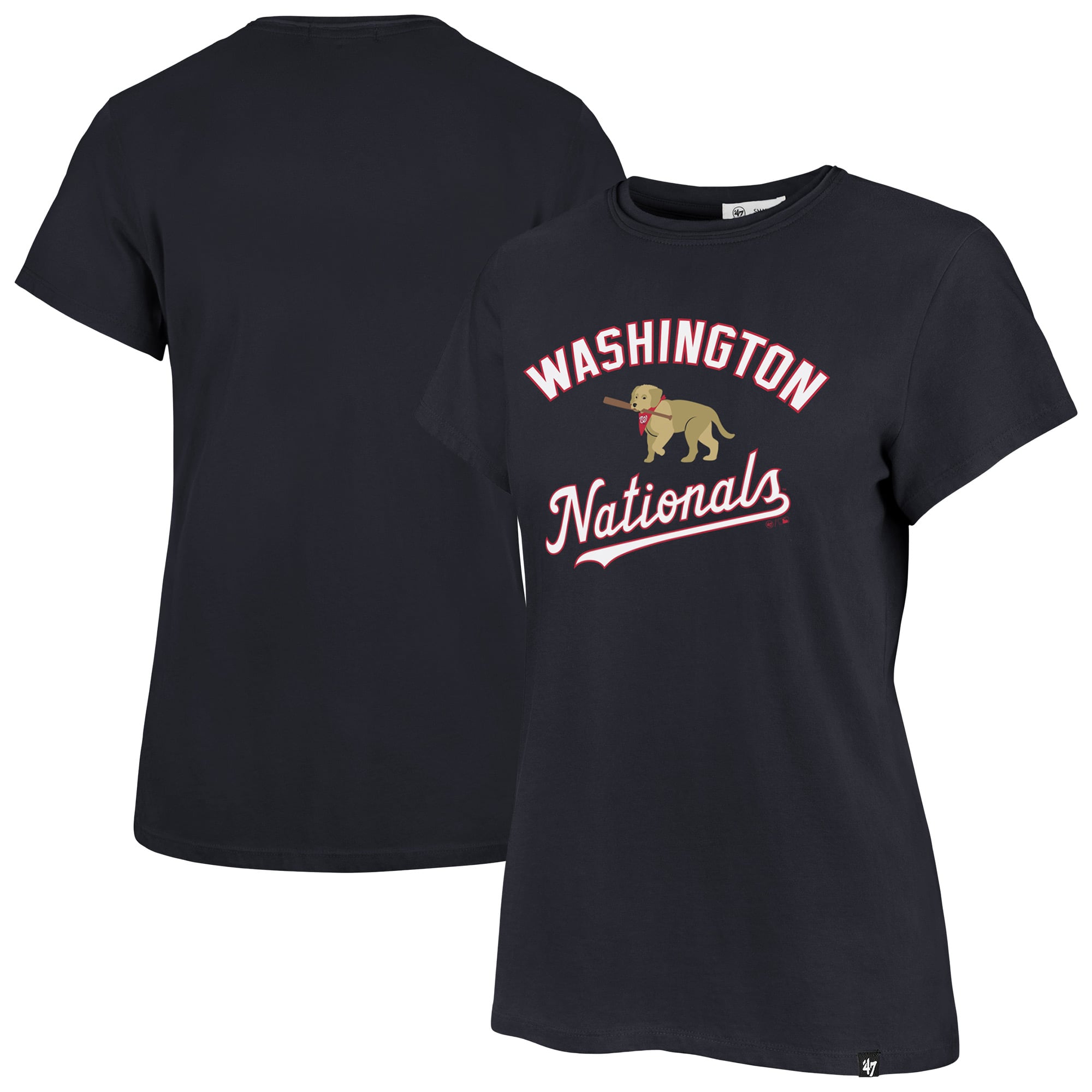 T-shirt Frankie régional '47 Navy Washington Nationals pour femmes